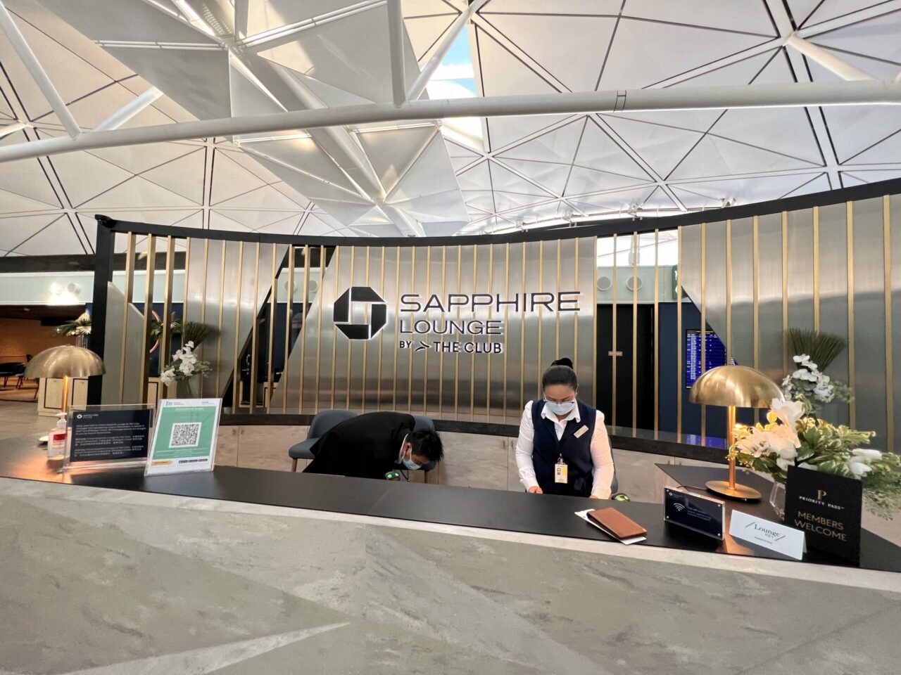 The Chase Sapphire Lounge in Hong Kong A New Standard for Airport