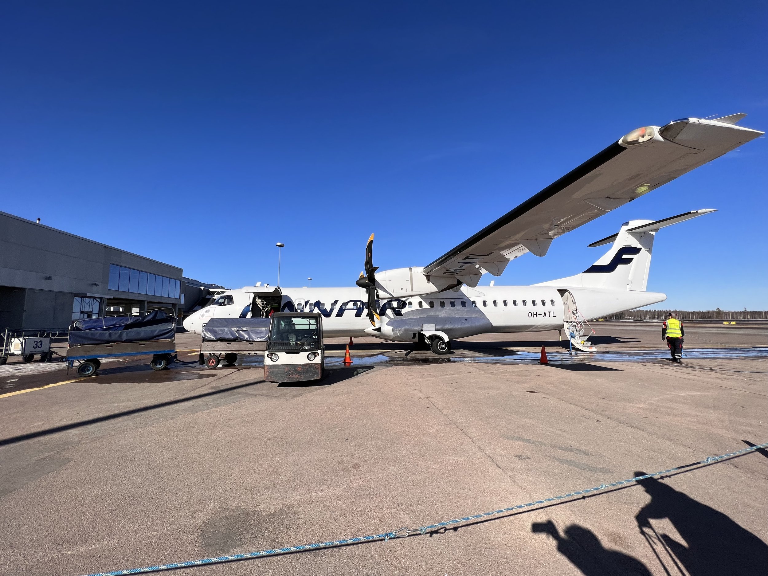 millimeter Peep bue Snapshot review: Finnair short-haul from Oslo to Helsinki on the ATR 72-500  — CallumElsdon.com Blog