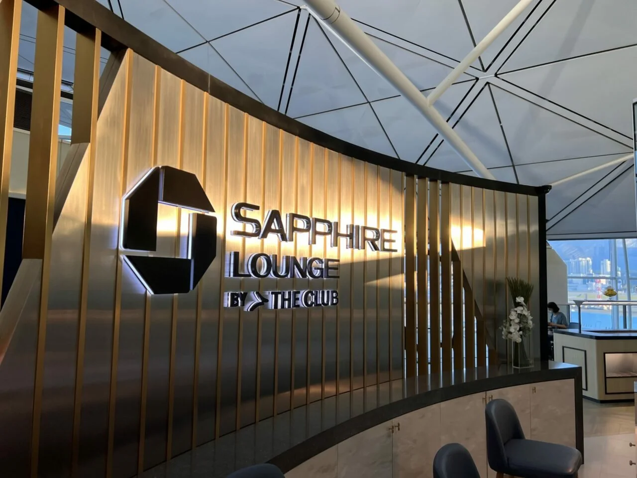 The Chase Sapphire Lounge in Hong Kong A New Standard for Airport