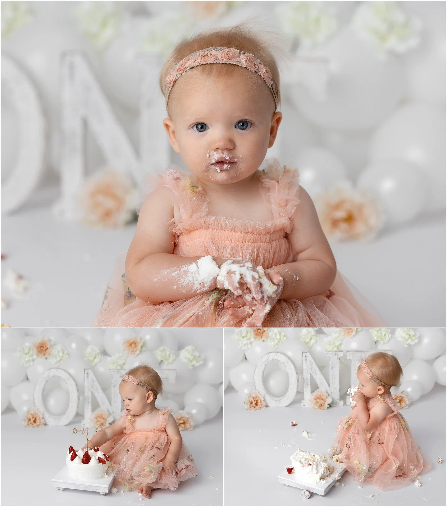 🎂 It&rsquo;s fair to say this young lady loved her cake smash! 🩷

From those first curious pokes to the full-on frosting fun &mdash; she absolutely dove right in! I always love watching little ones experience their very first birthday cake &mdash; 