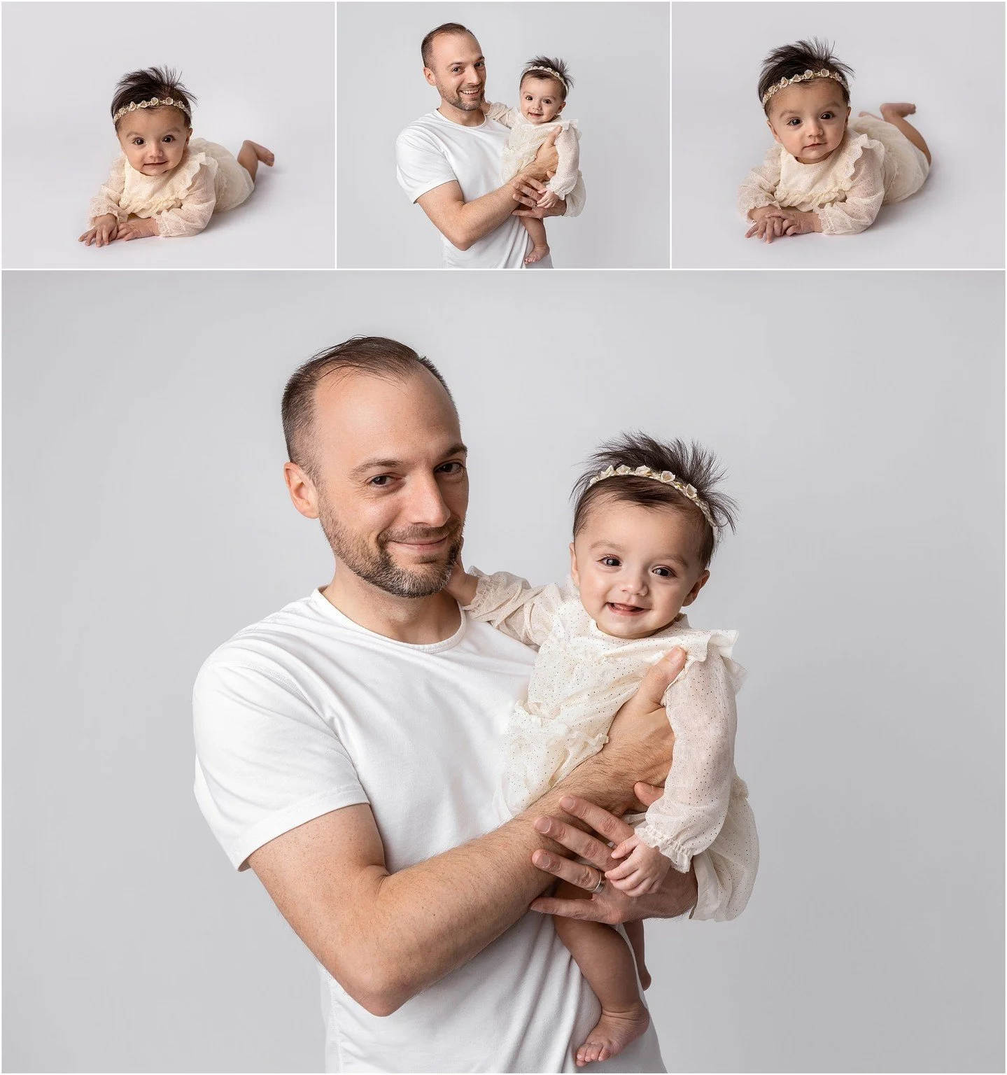 💛 Family Friday 💛
This one is extra special. Dad was deployed when baby girl was born &mdash; and after months apart, the whole family is finally together again. 

You can feel the joy, the pride, and the absolute love radiating from every image. T