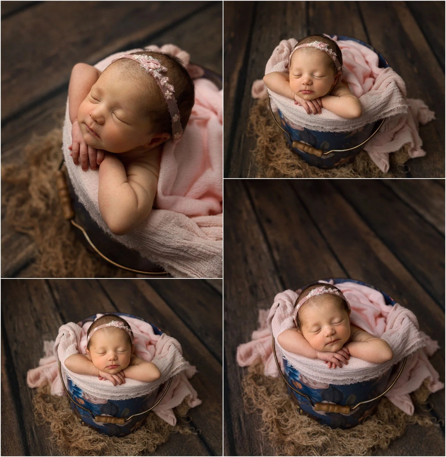 A good bucket pose never gets old.

Those squishy cheeks, and that peaceful face. It&rsquo;s simple, timeless, and just emphasizes  how tiny they are!

Bucket + hugger by @hellolittleprops ✨