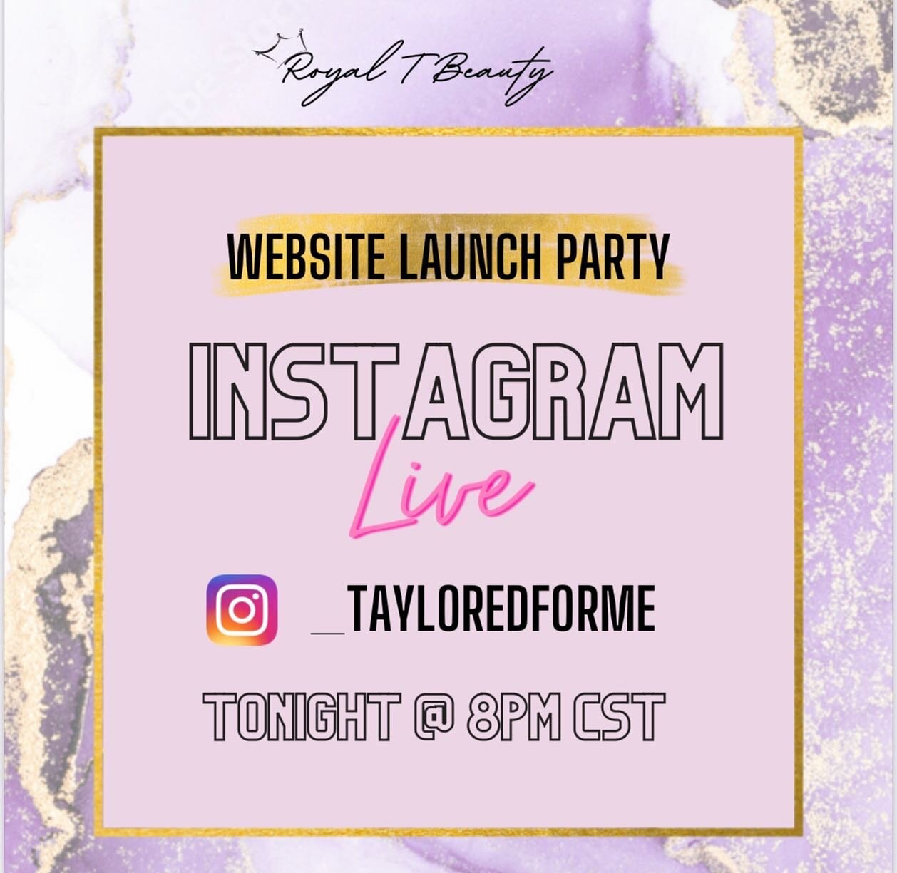 JOIN US TONIGHT ON LIVE  as our SHEo hosts a virtual launch party for our website launch! BYOB/BYOH🎉

@_tayloredforme 
@_tayloredforme 
@_tayloredforme 

#houstonskincare #bodybutter #organicsoap #turmericbenefits #allnaturalskincare #houstonbodybut