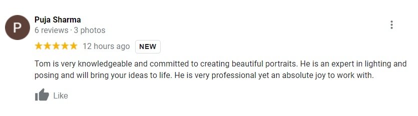 5 star review from Puja Sharma