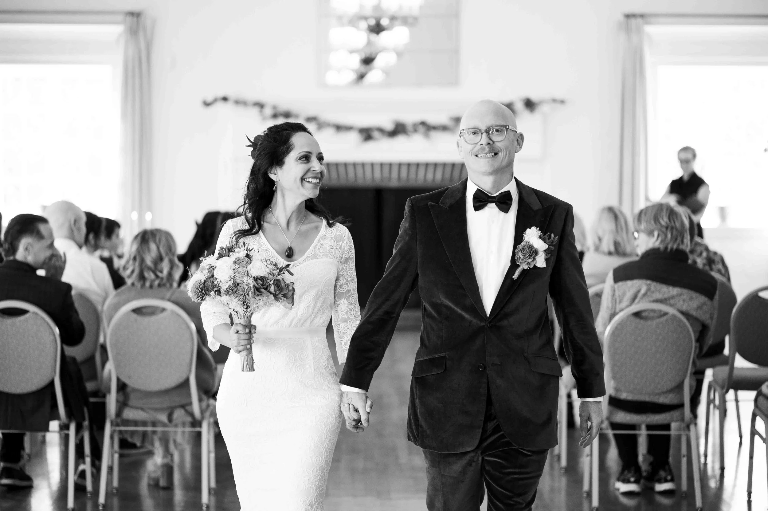 Just Married, Walk Down the Aisle