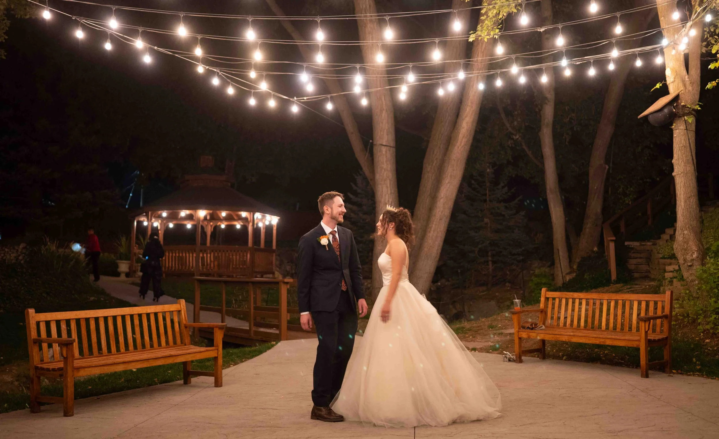 Couple Lingers in the Light