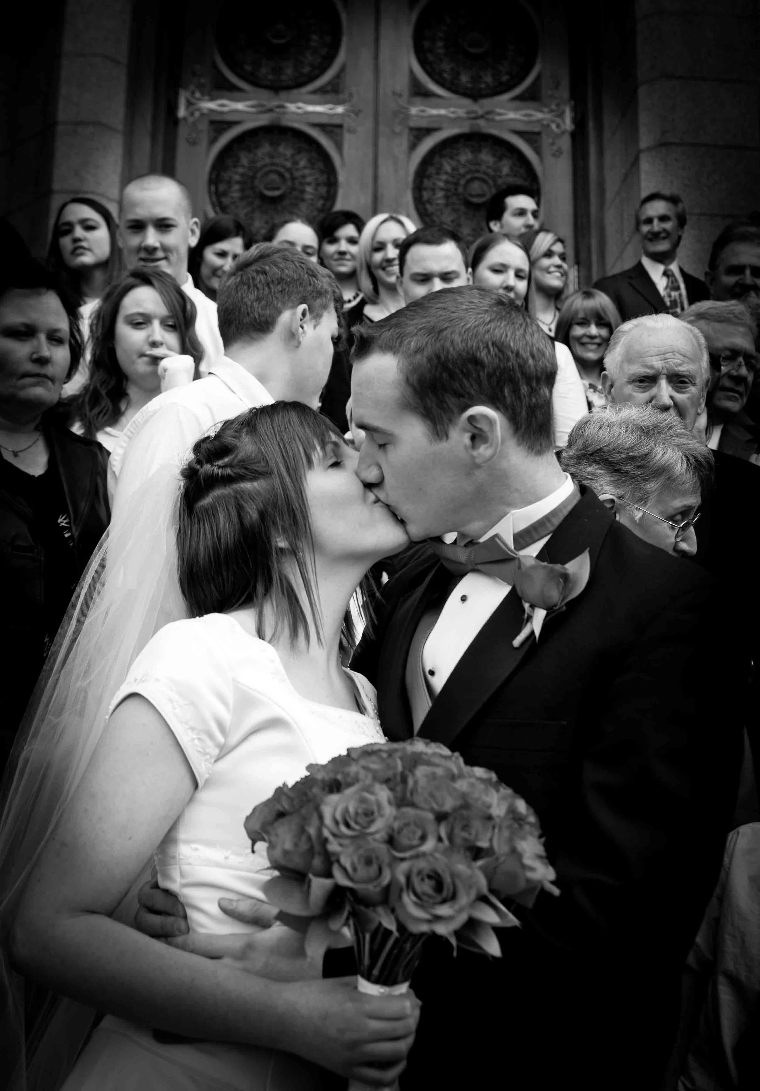 Kissing on the Temple Steps