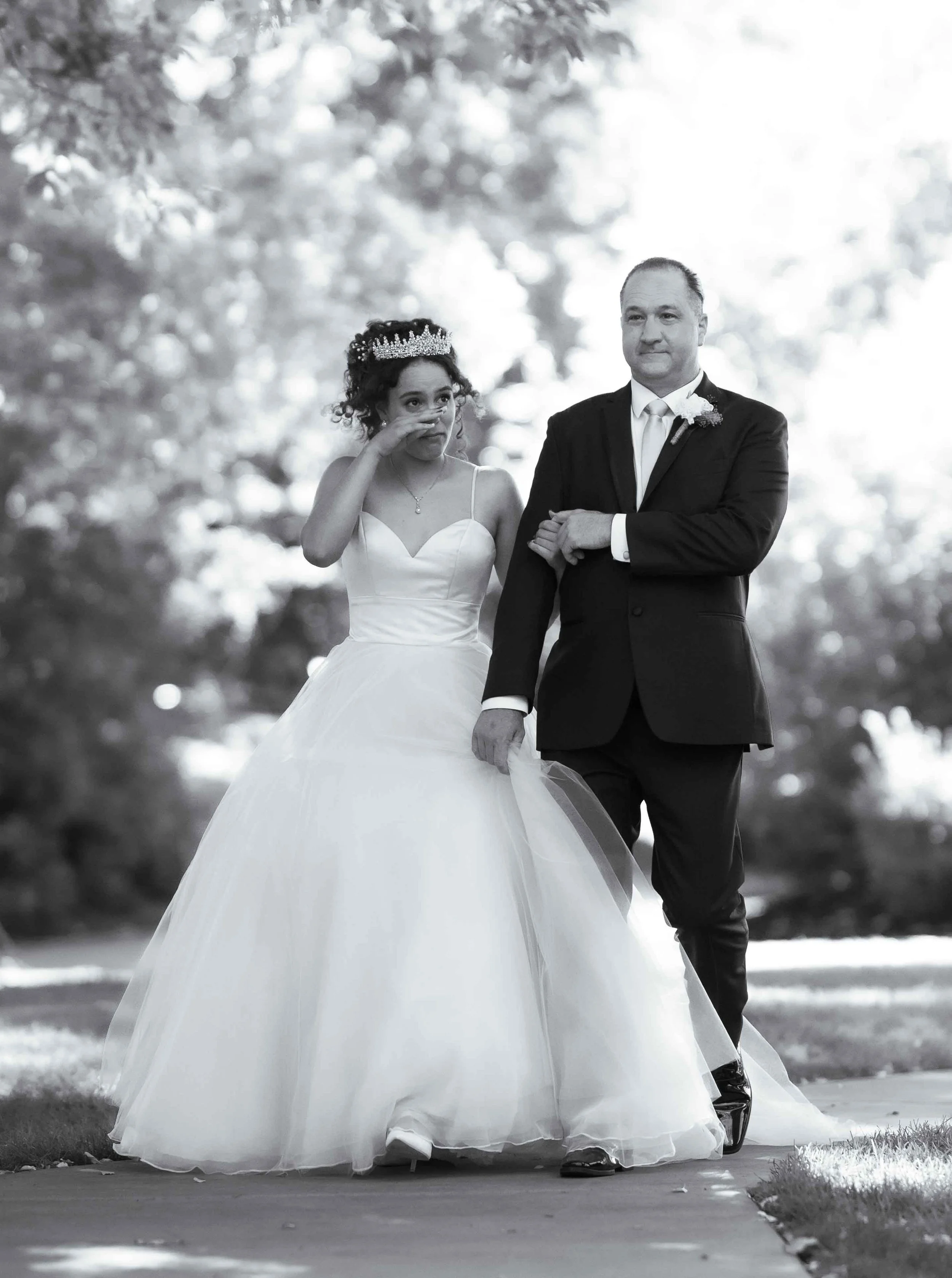 Shedding tears of Joy