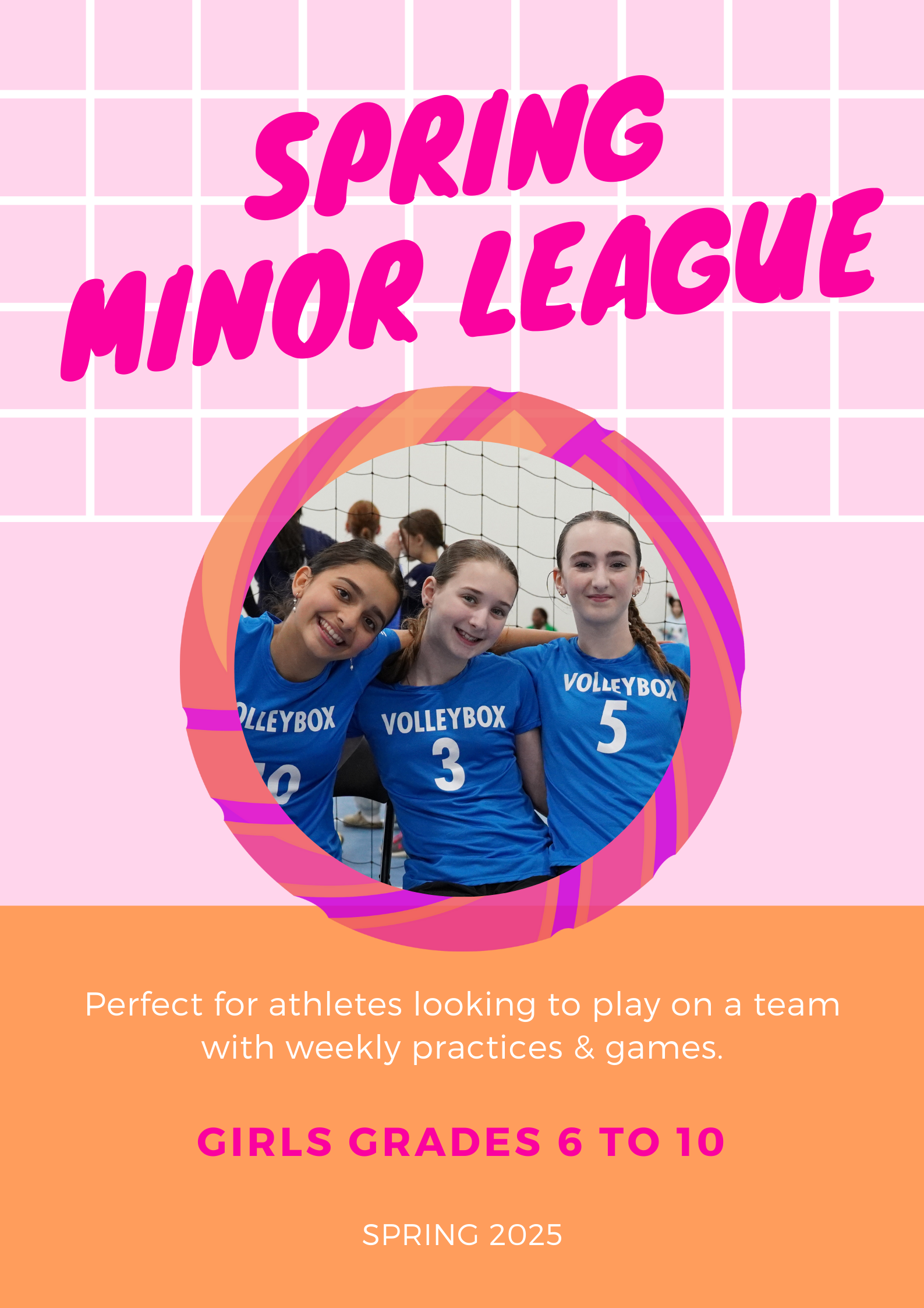 Spring Minor League Player Registration | Girls
