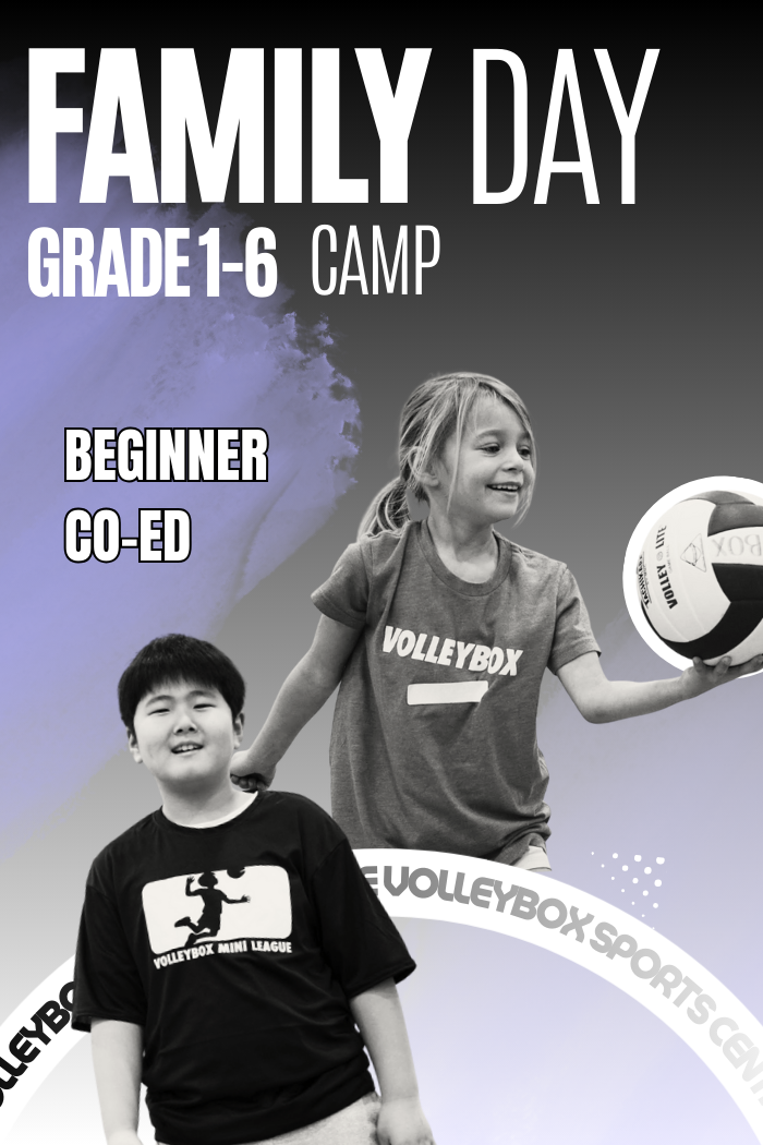 Family Day Grade 1 to 6 Volleyball Camp | CO-ED