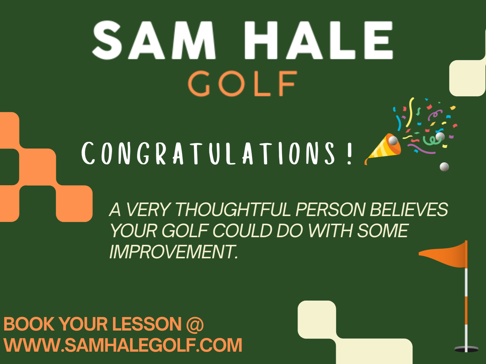 Sam Hale Golf Store