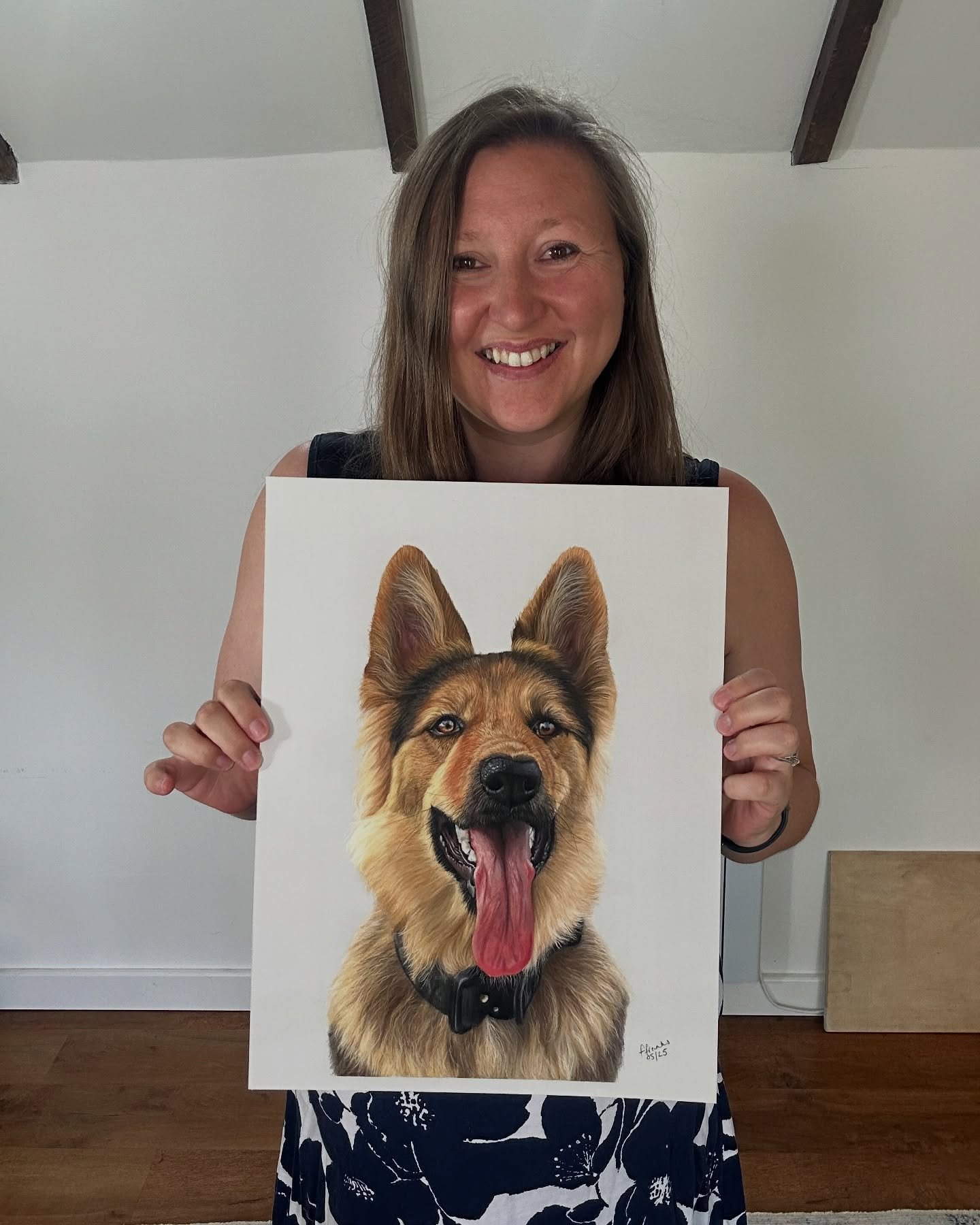 Thank you for the love for Keeva&rsquo;s portrait! I loved drawing her, so definitely needed a proud photo before she went off to her family 💕 part four of her tutorial went live on Saturday and I&rsquo;ve put the Timelapse version on YouTube today 