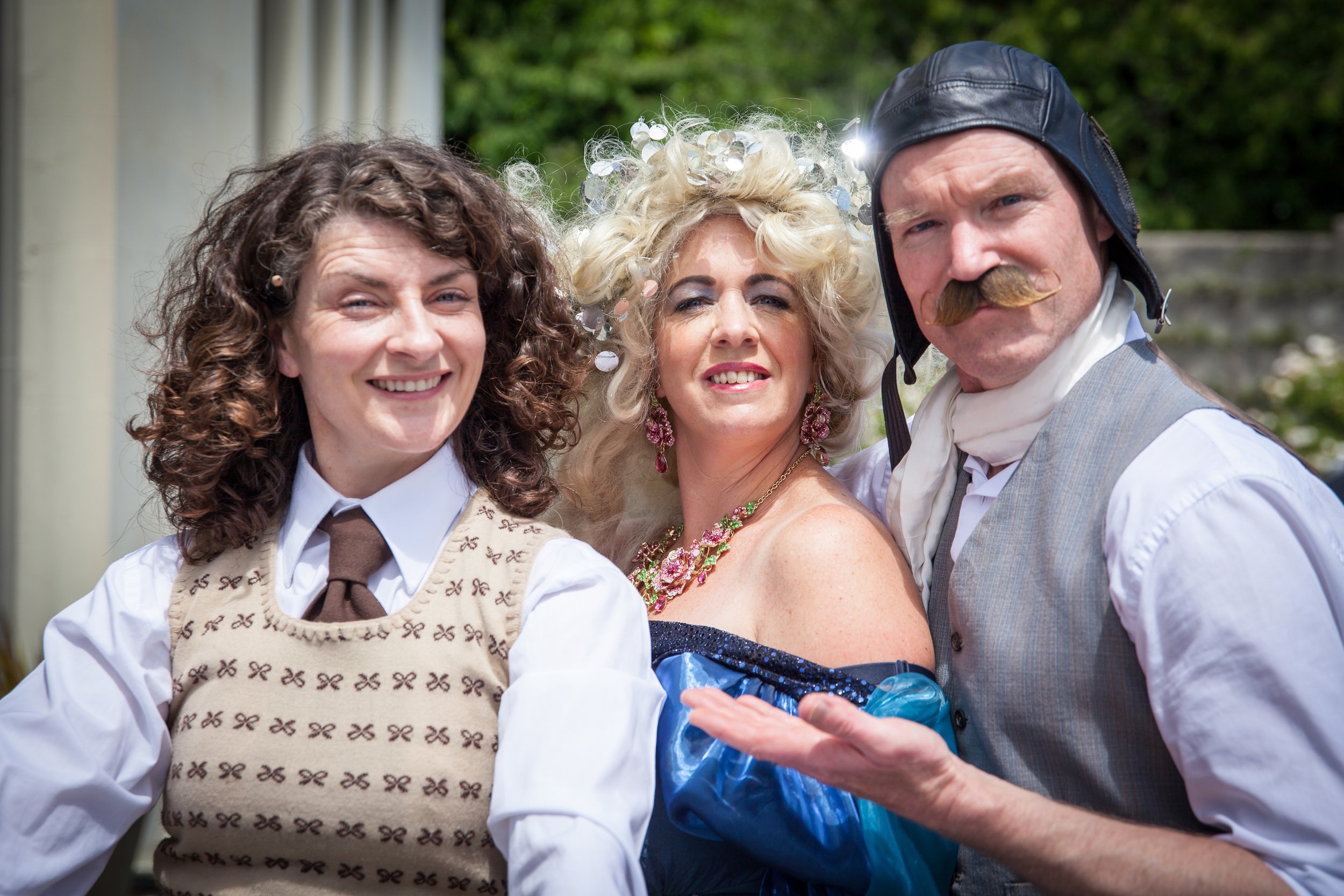 VERITY, DAME CREDENZA and CPL. CROW