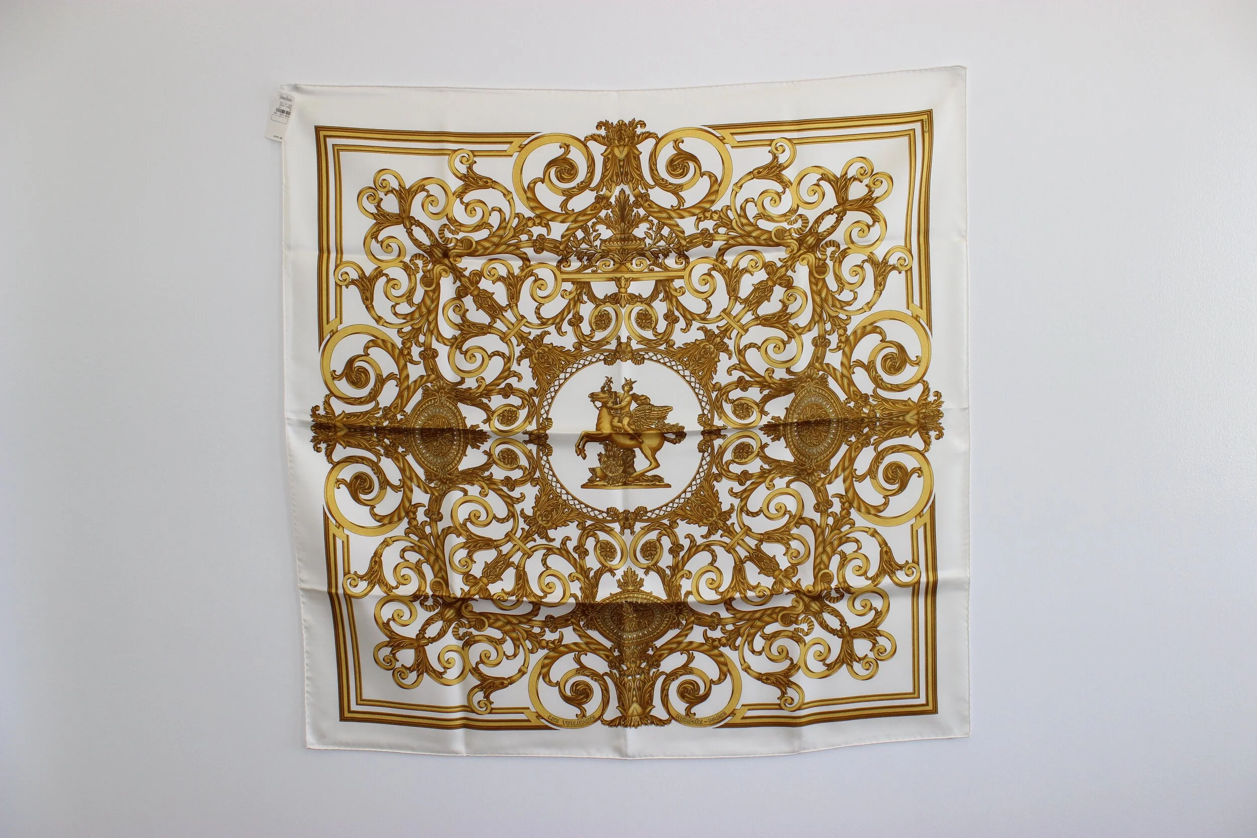 #0425 Hermès Silk "Les Tuileries" Scarf