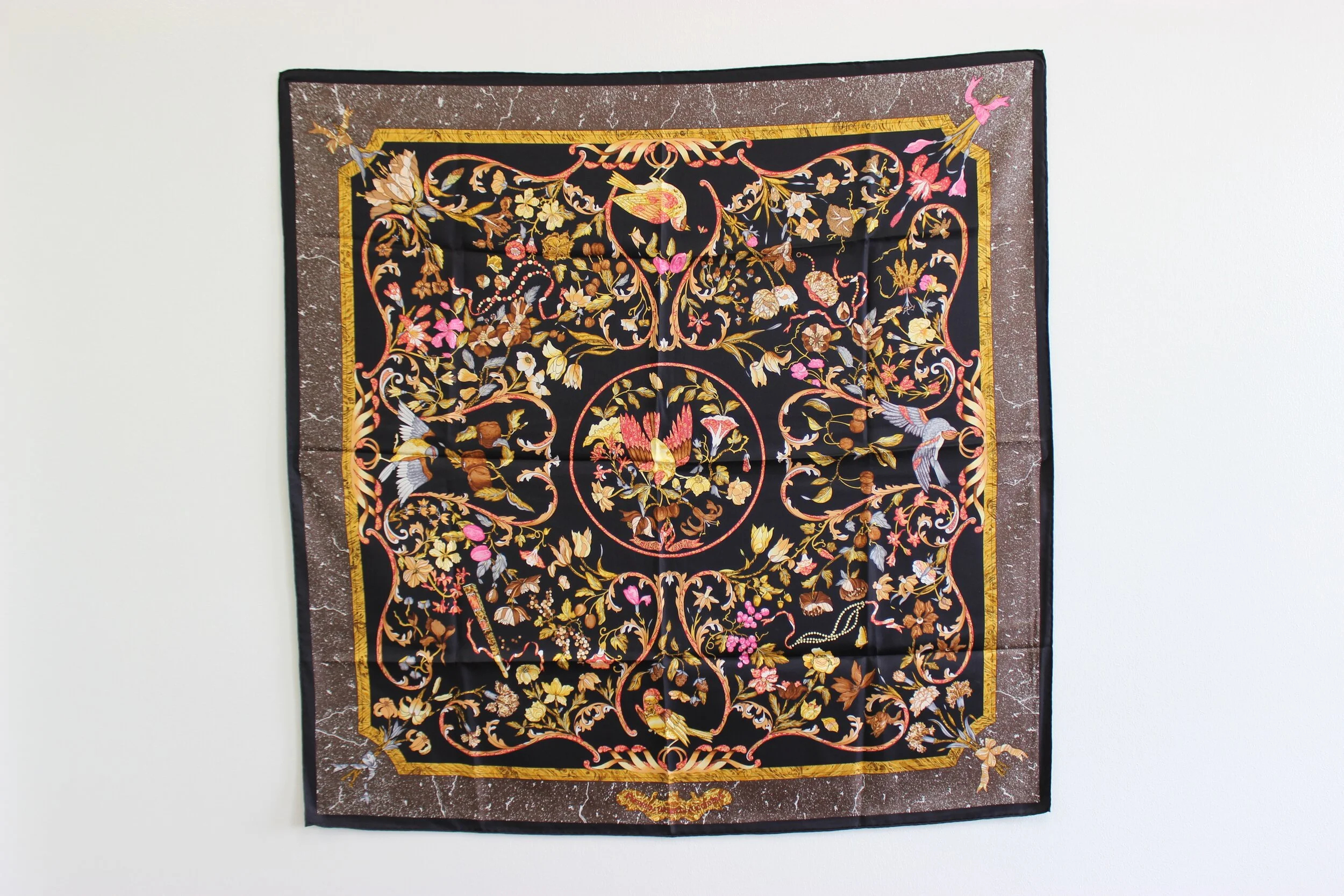 #0391 Hermès Silk "Pierres d'Orient et d'Occident" Scarf