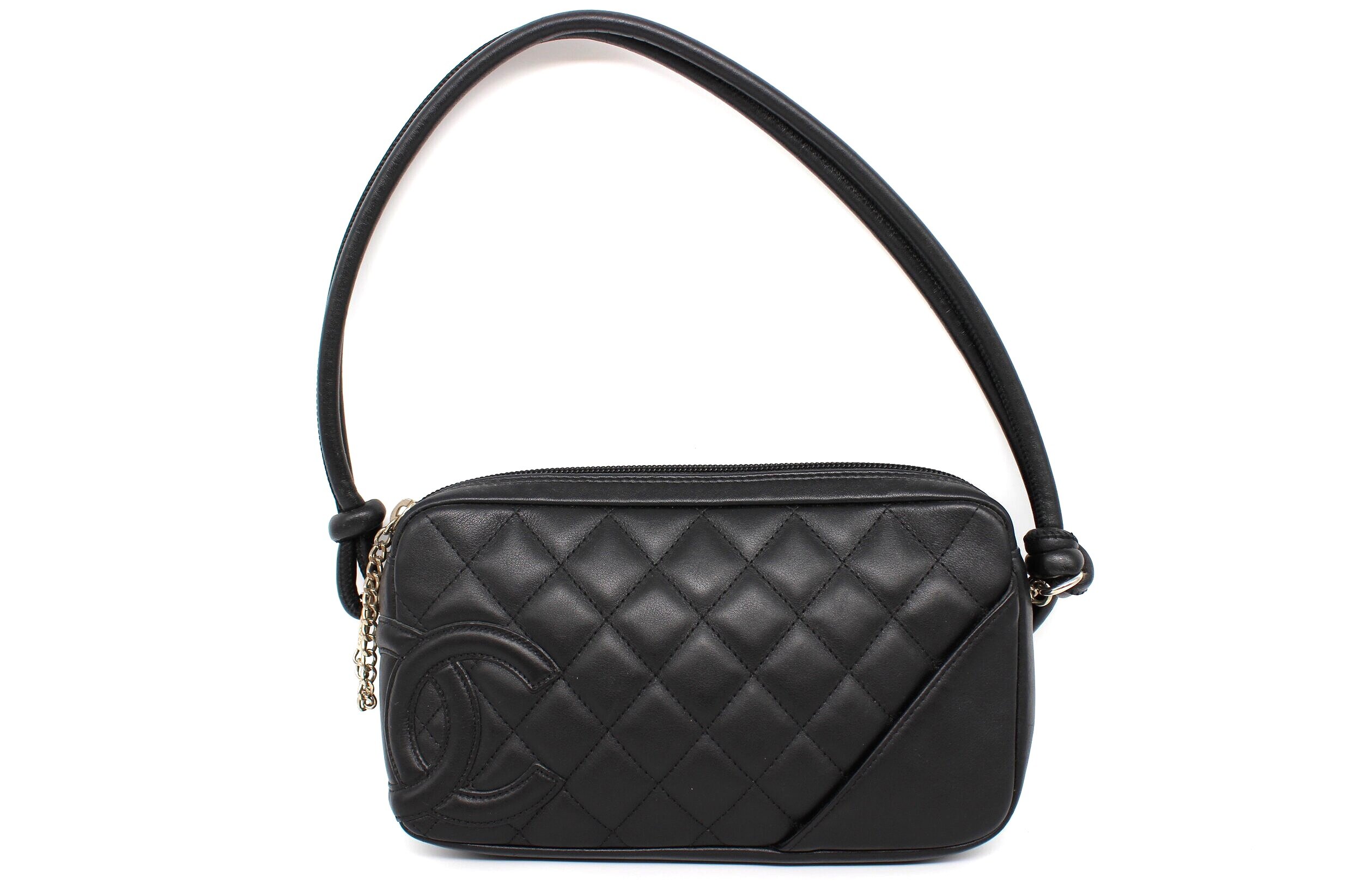 Chanel Cambon Pochette in Black