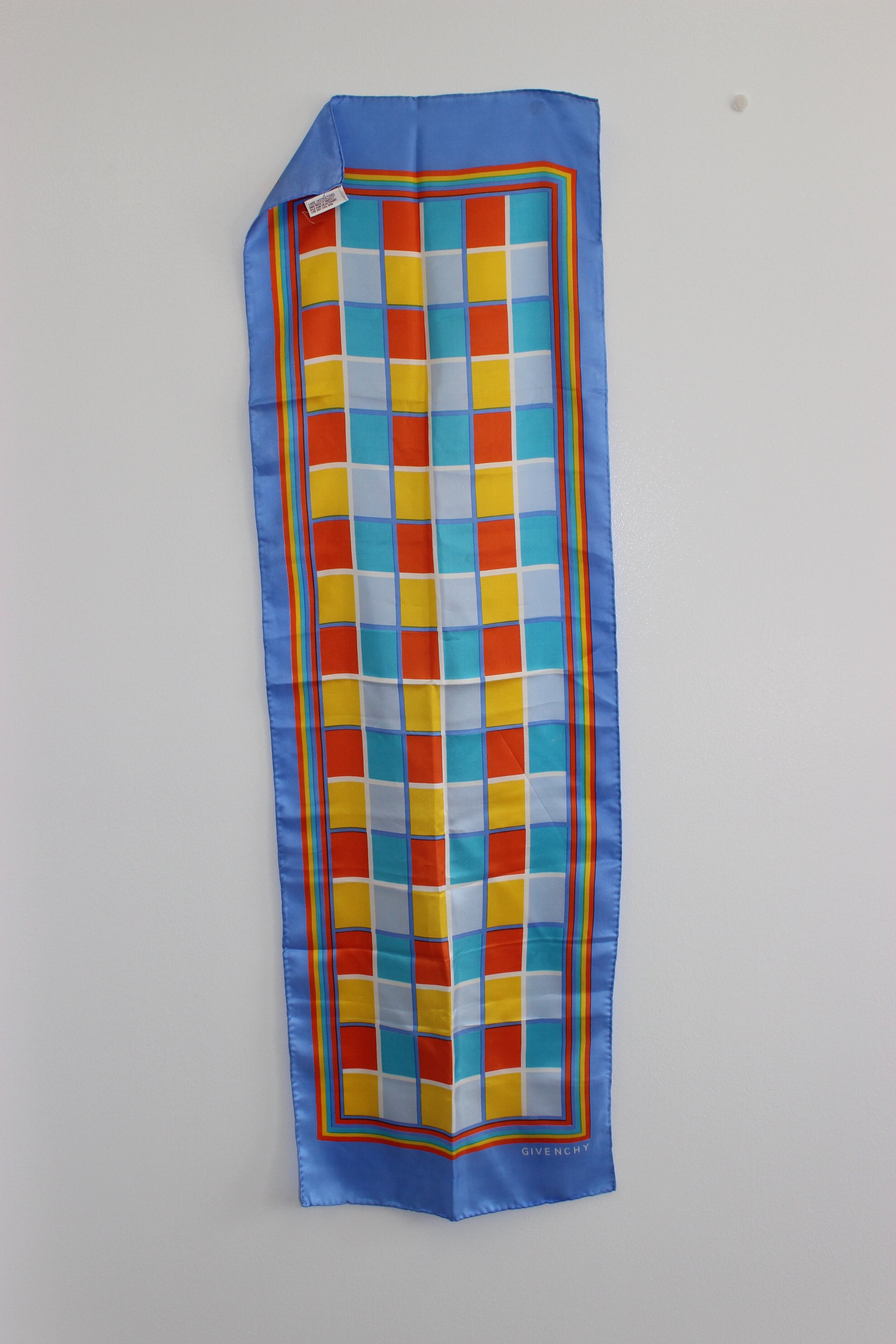 #0350 Givenchy Silk Scarf