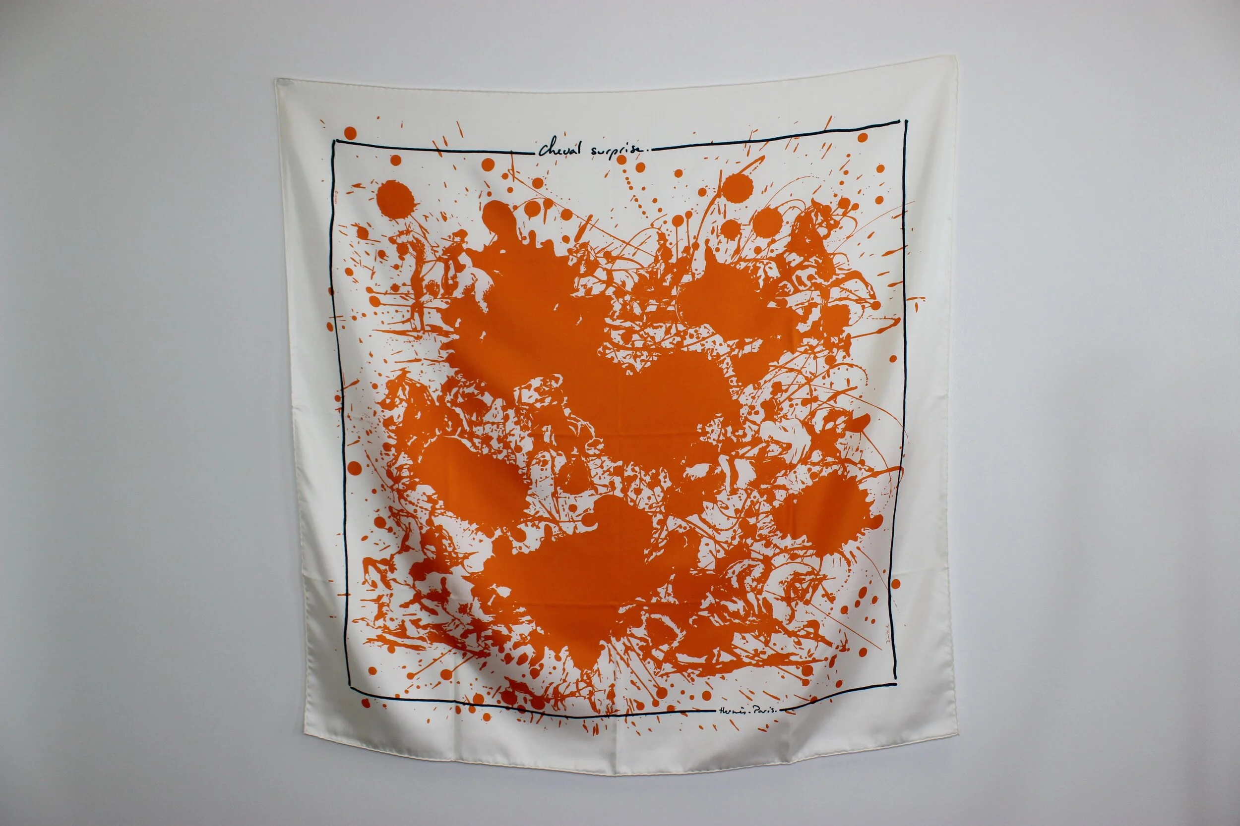 #0358 & #0421 Hermès Silk "Cheval Surprise" Scarf