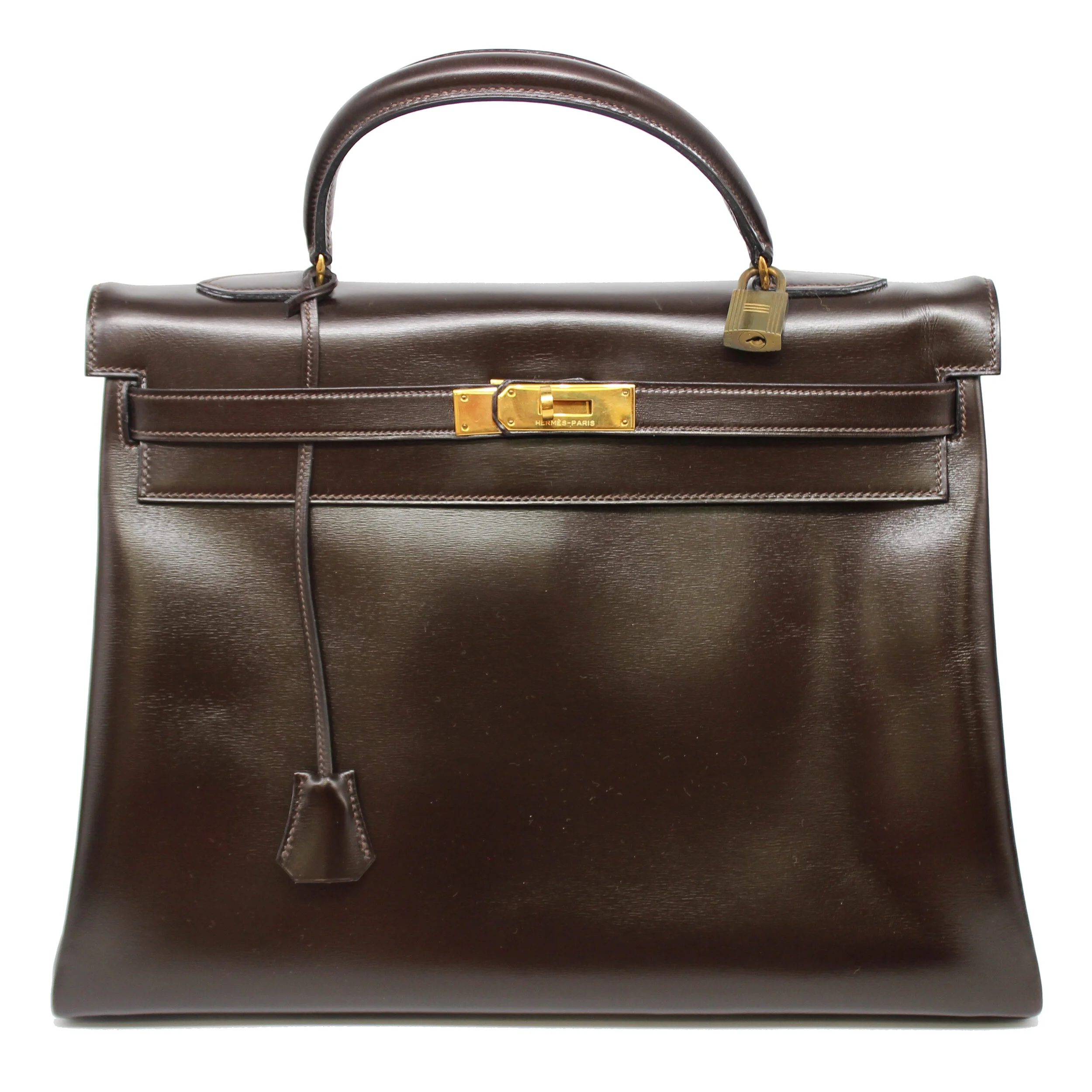 Hèrmes Large Kelly Bag in Brown