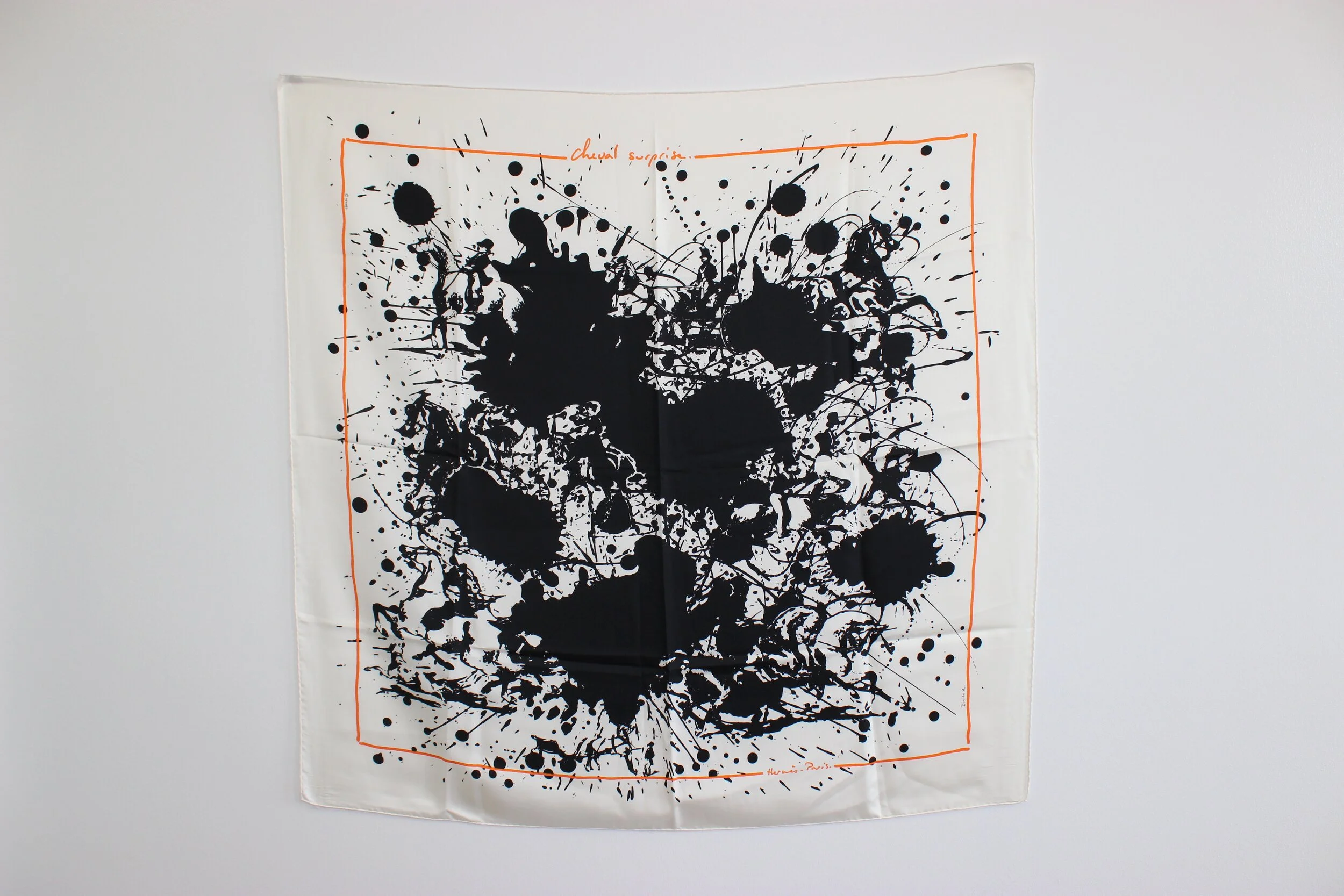 #0394 Hermès Silk "Cheval Surprise" Scarf