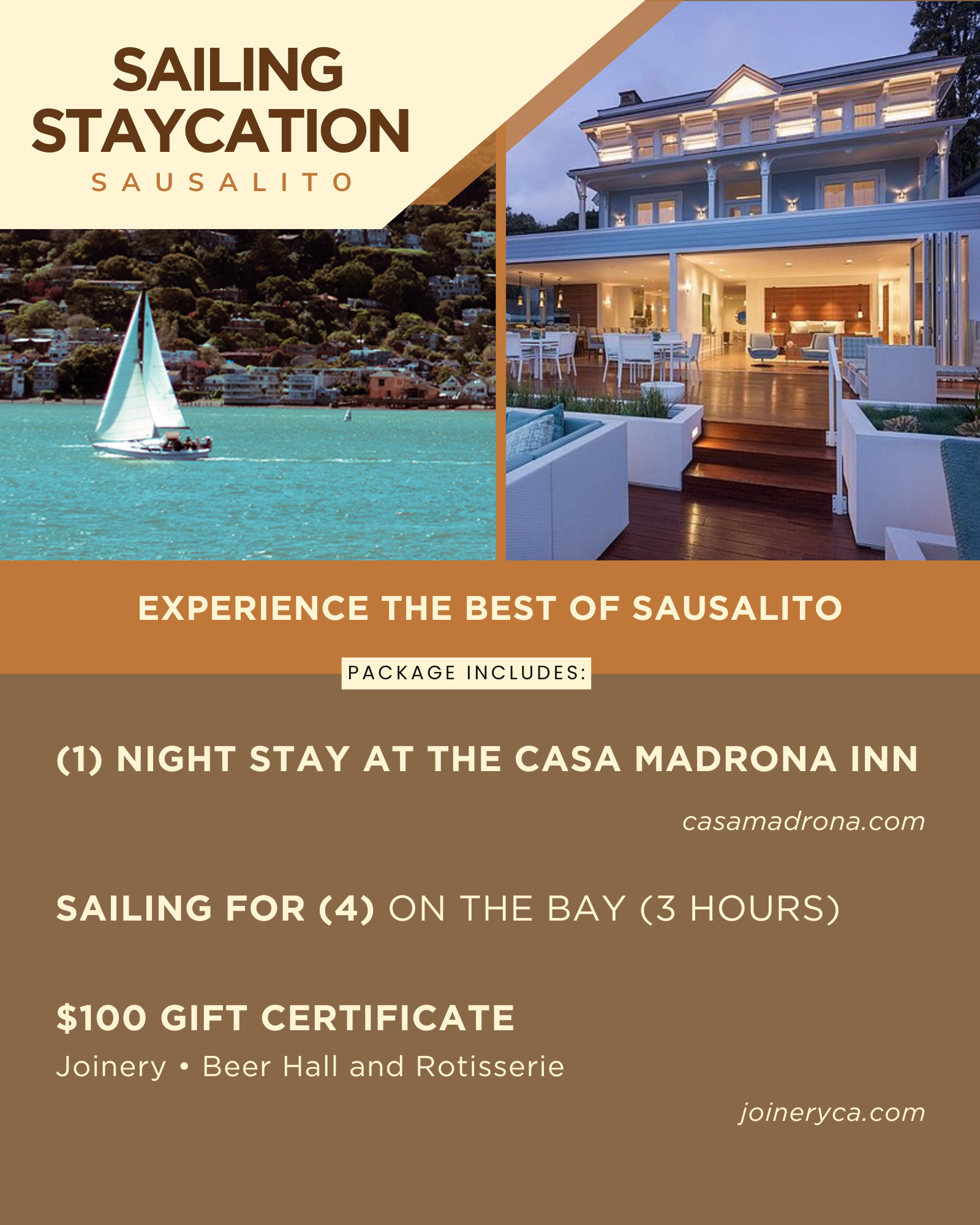 Sailing Staycation: Sausalito