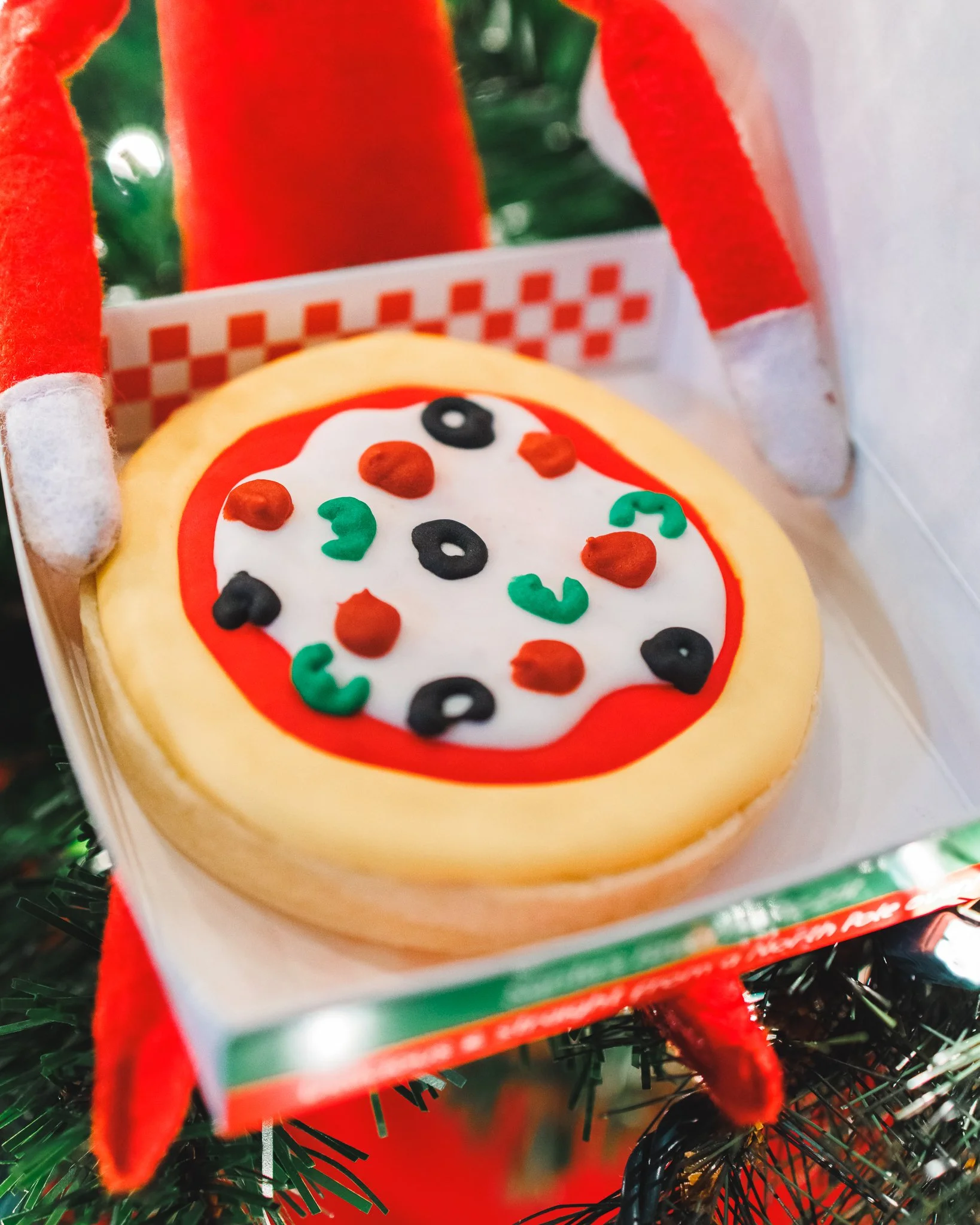 Elf Pizza Cookie
