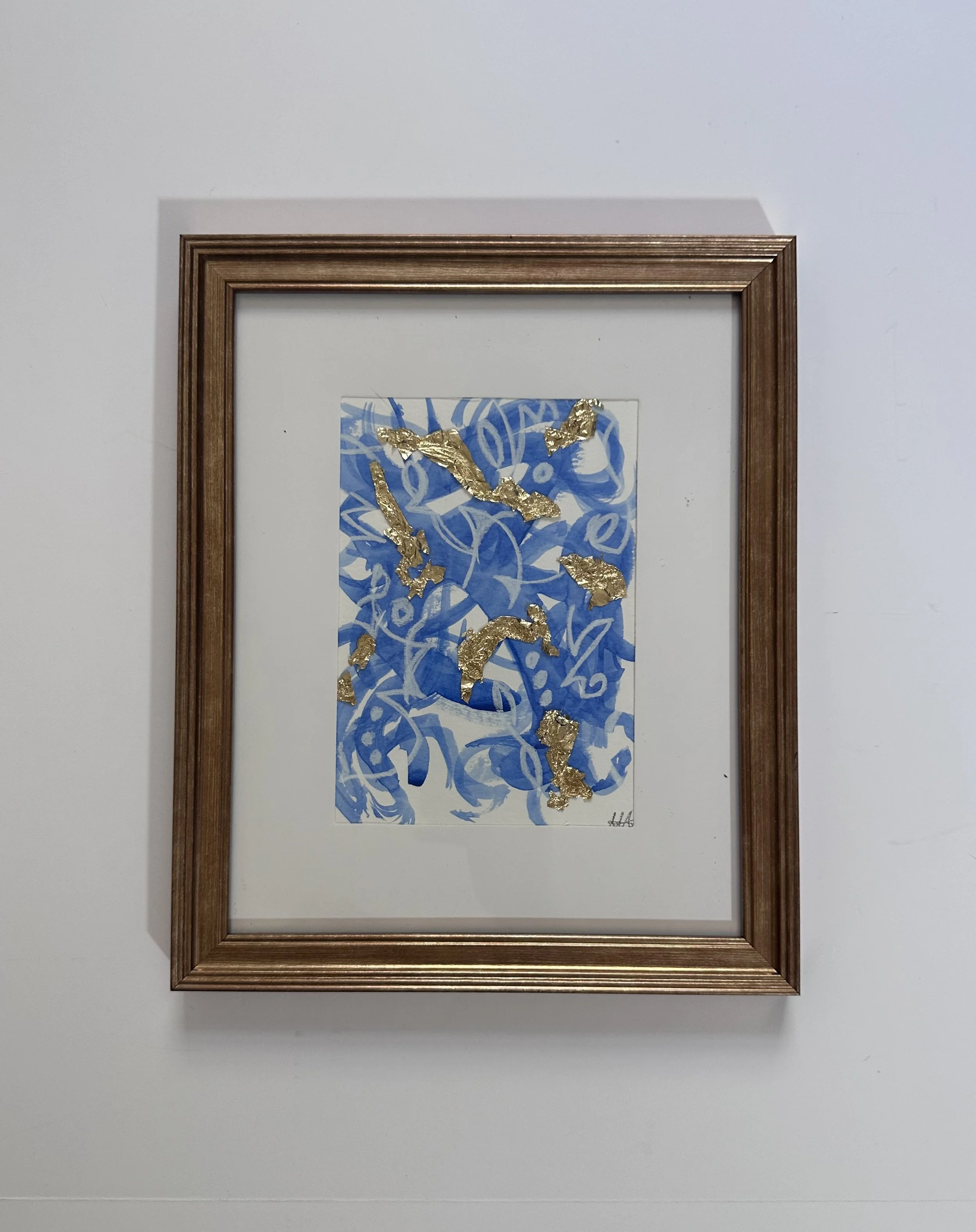 Blue Watercolor Series #2