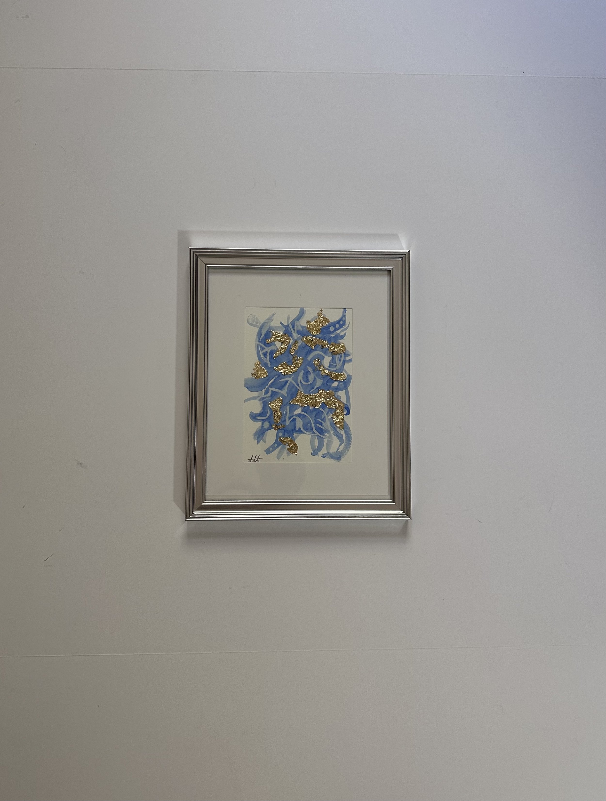 Blue Watercolor Series #3