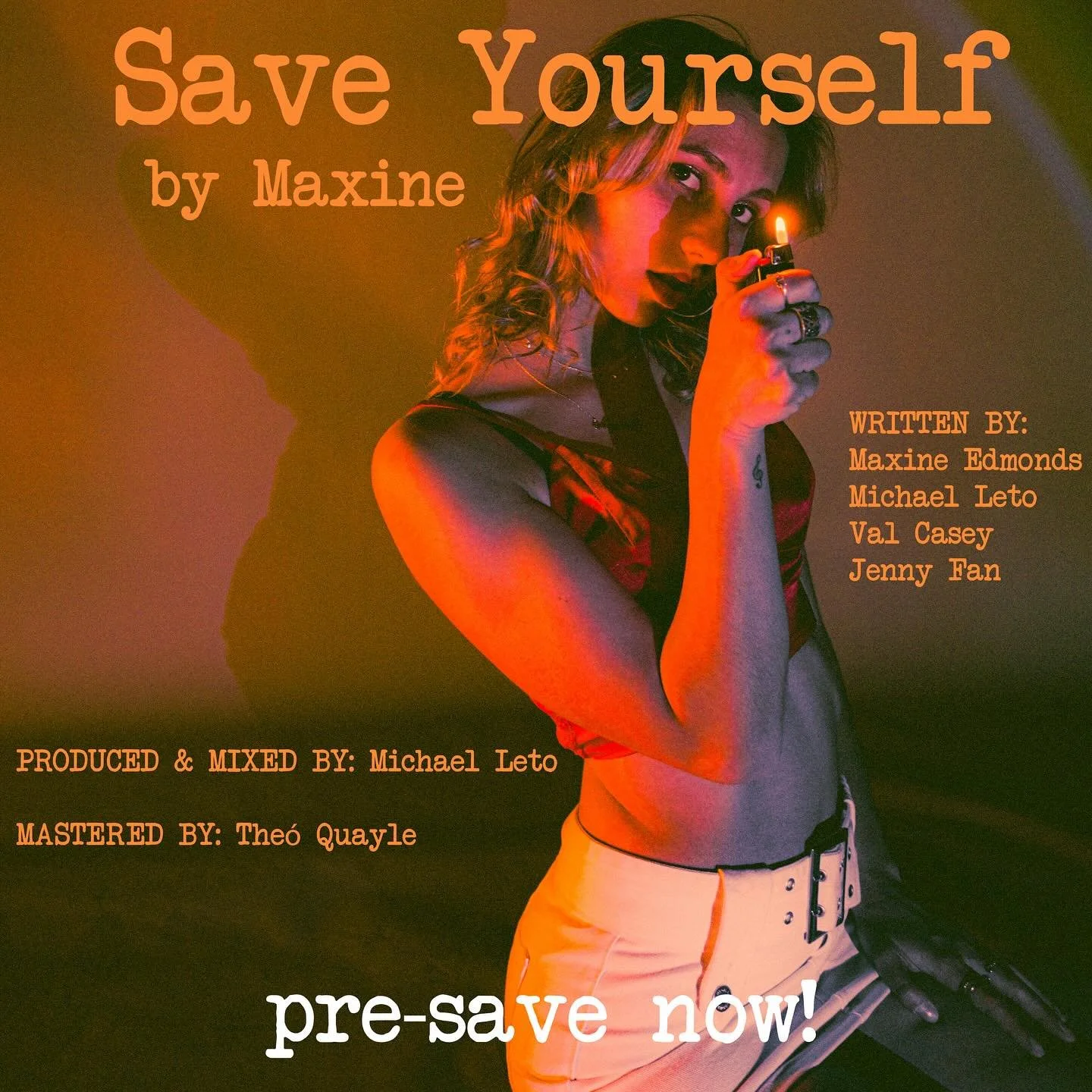 the 3rd single of my upcoming EP is out&hellip;NEXT WEEK!!! NOVEMBER 20th &ldquo;Save Yourself&rdquo; was a song that came from anger at the time we wrote it because of the information I was told just before the writing session. but it is now the mos
