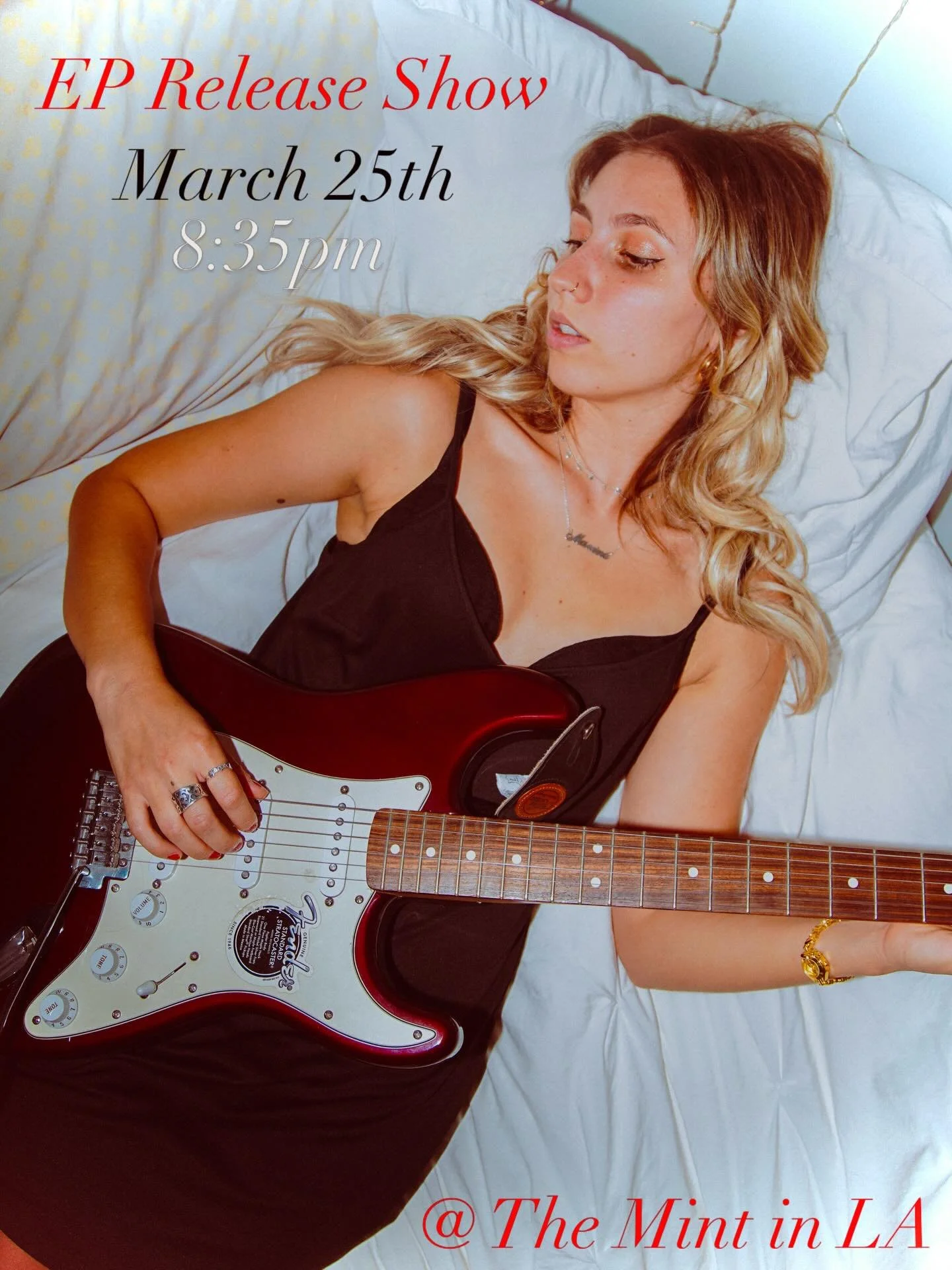 EP Release show!!! March 25th @ 8:35pm!
I can't wait to share these songs and stories with you❤️❤️❤️