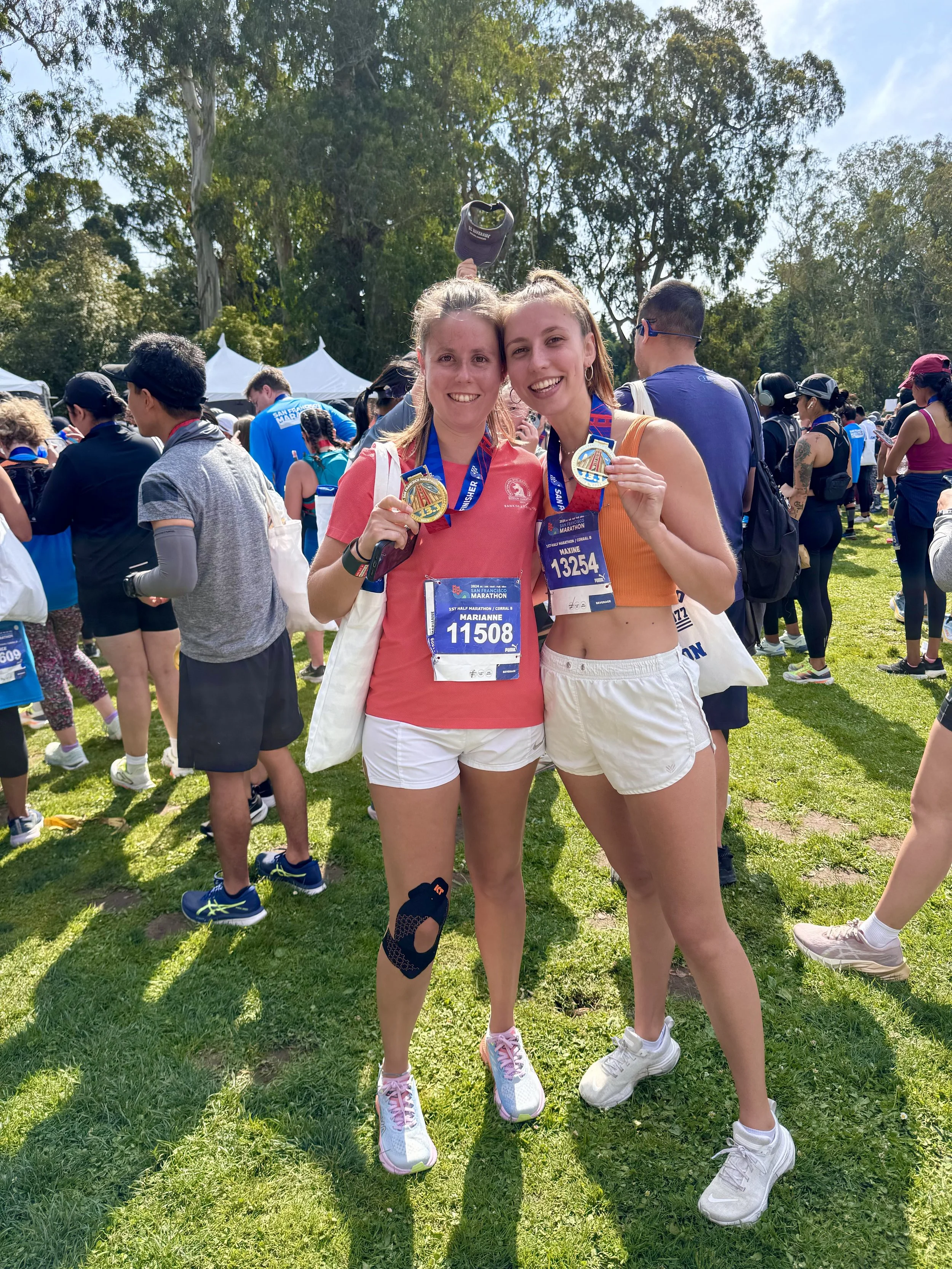  San Francisco Half Marathon w/sister