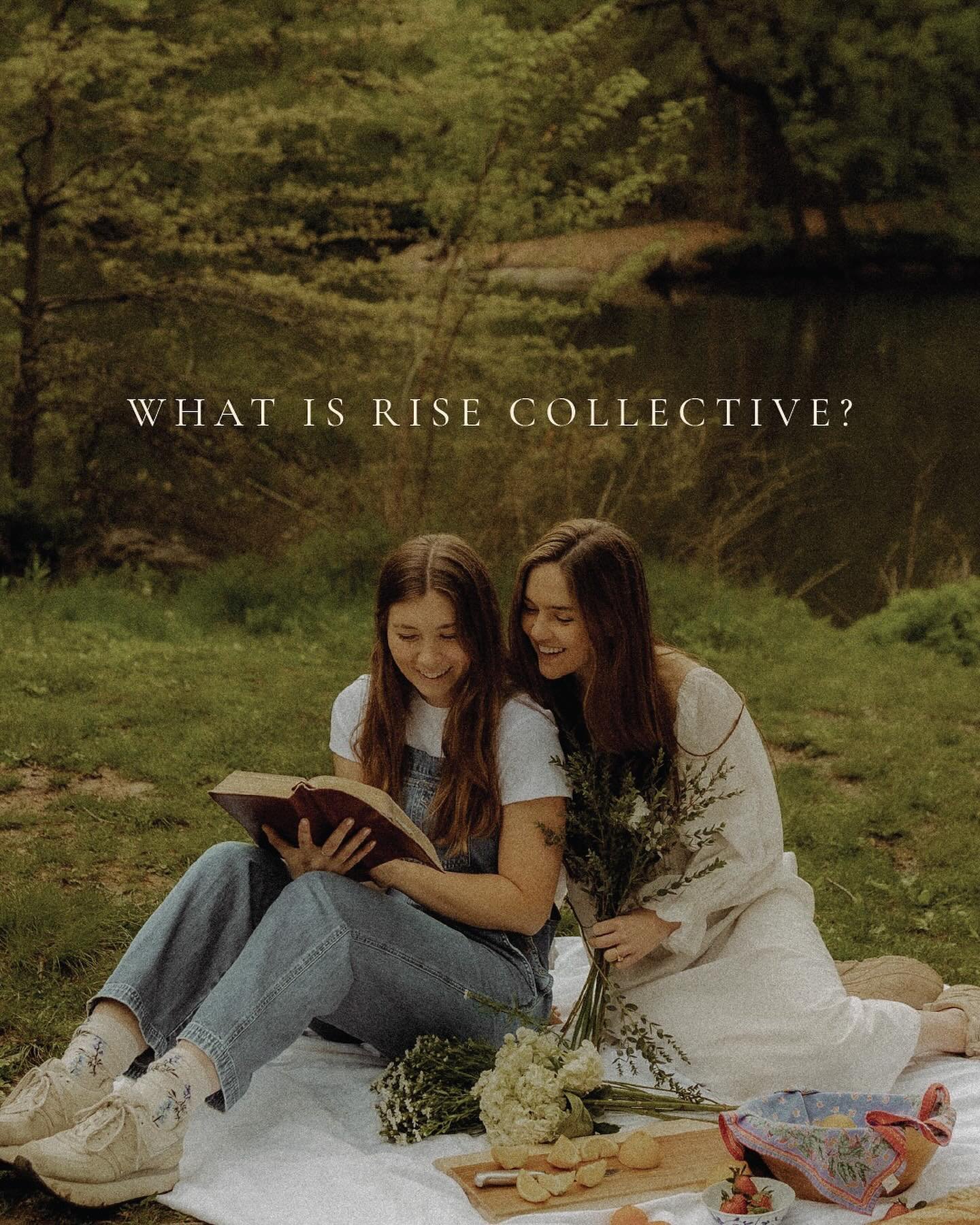 If you&rsquo;re new here, hi!! We&rsquo;re so glad you&rsquo;re here.

Rise Collective exists to intentionally disciple early career women in NYC. We long to see women united in Christ, rooted in God&rsquo;s Word, and rising up for glory of God.

If 
