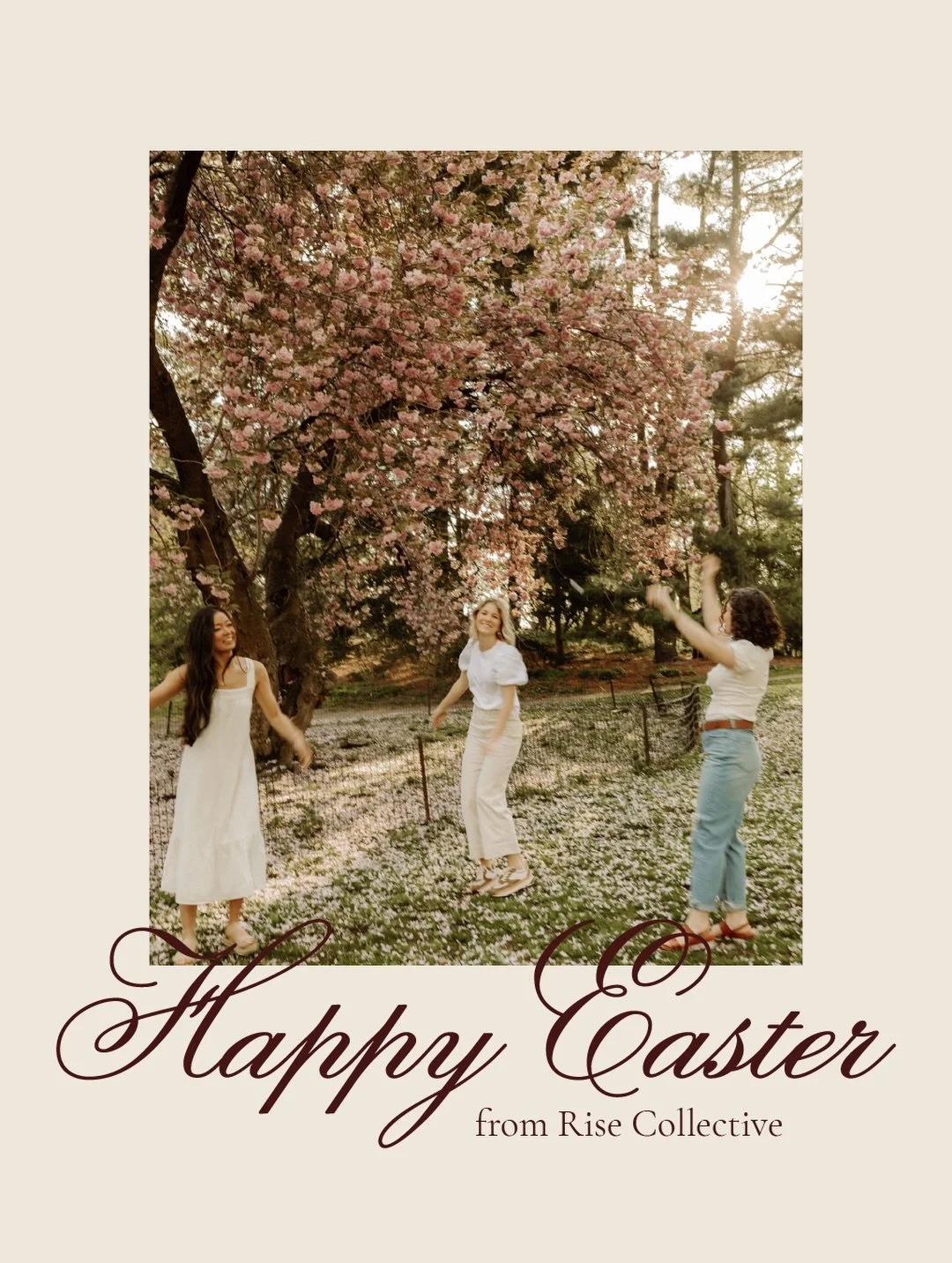 He is Risen!!! 🤍🌸