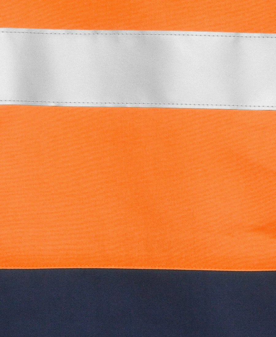 HI VIS L/S (D+N) 190G CLOSE FRONT SHIRT - 6HWCF