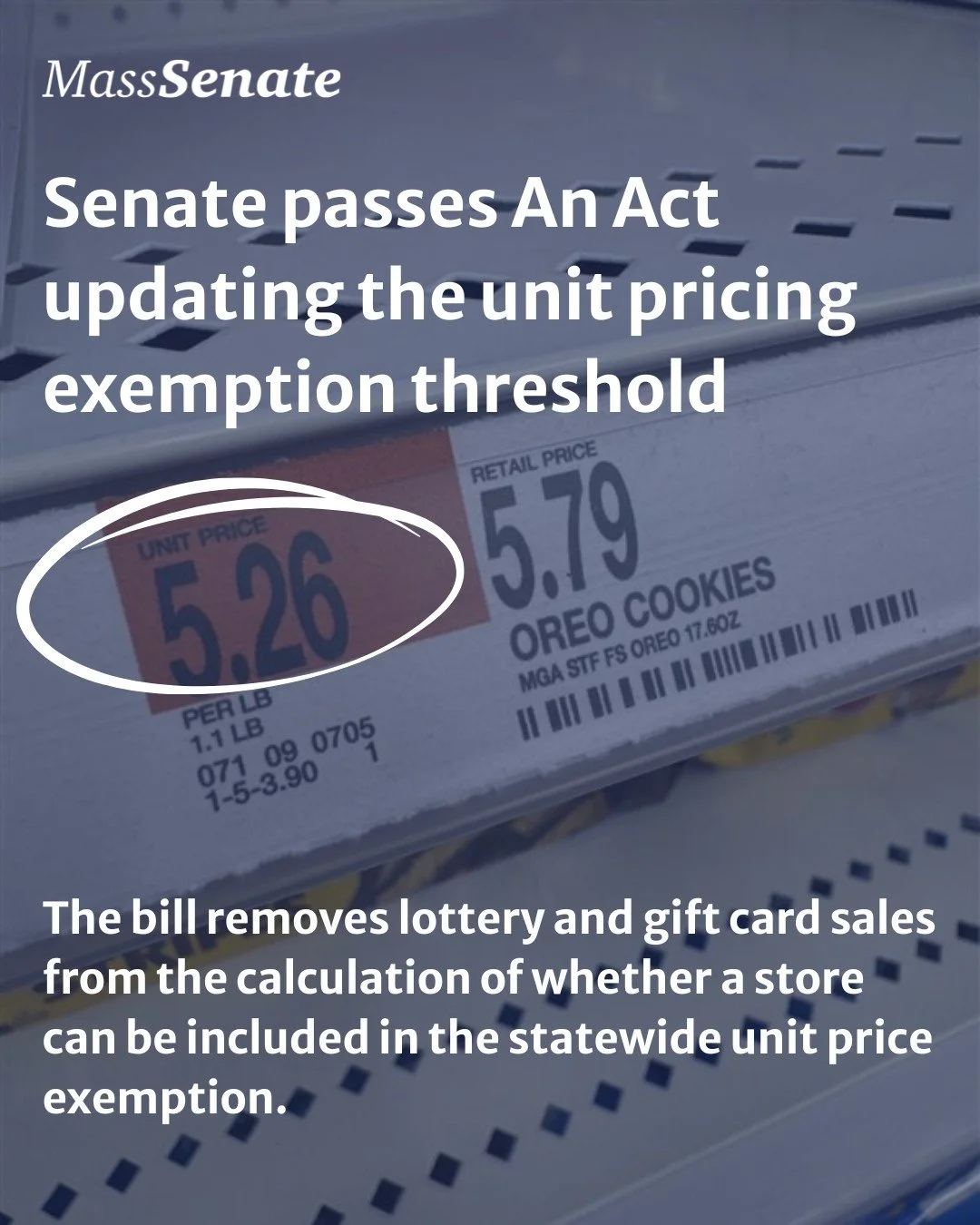 Senate&nbsp;Modernizes Unit Pricing Law to Support Small Businesses