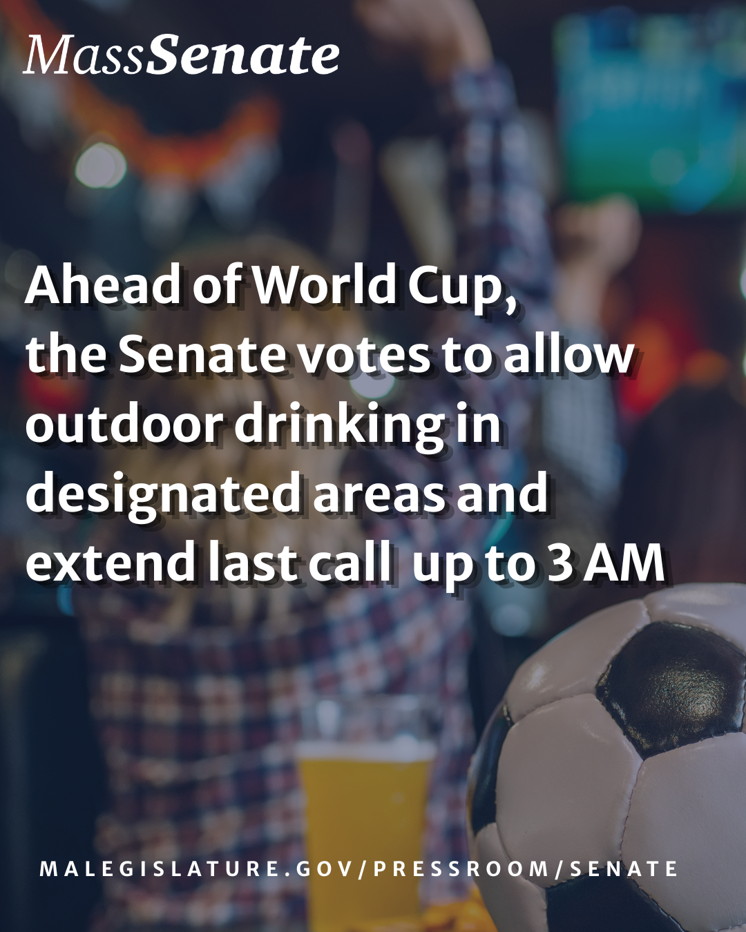 Senator Gómez Applauds Passage of Outdoor Dining and Extended Last Call Legislation