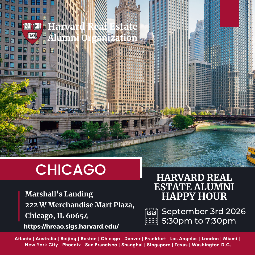Harvard Real Estate Alumni Organization: Happy Hour