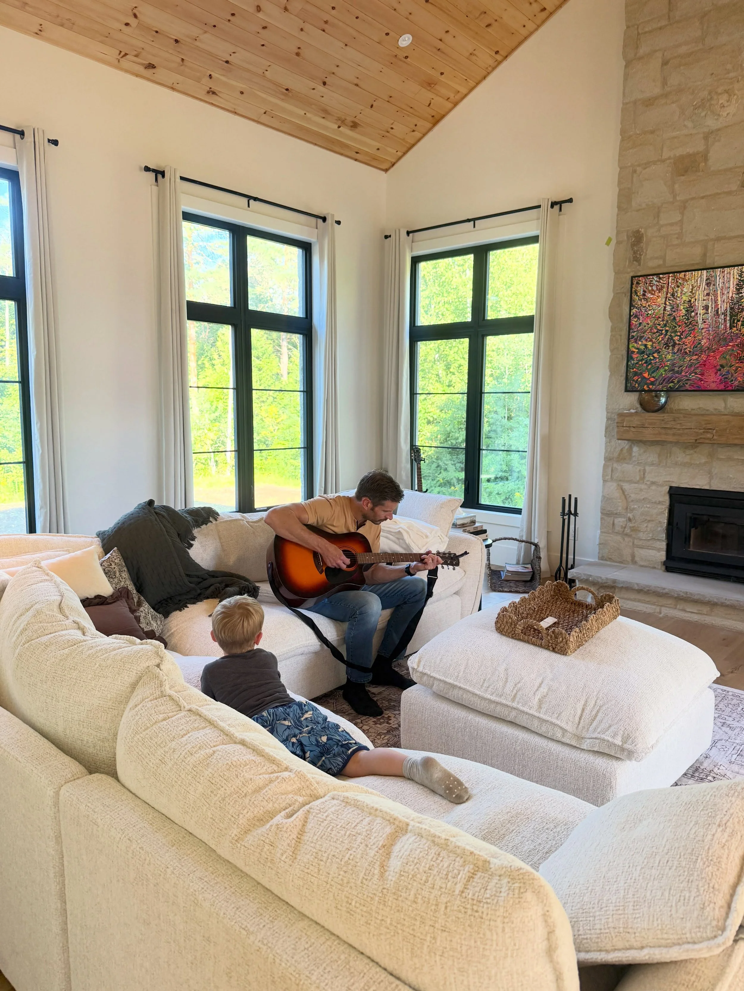 I don&rsquo;t know how this summer went by so quickly, and then when I think back to July long weekend, it feels like a lifetime ago.

Our house was still just starting to come together on the inside. And now&hellip; we&rsquo;re living here 🤯

And n