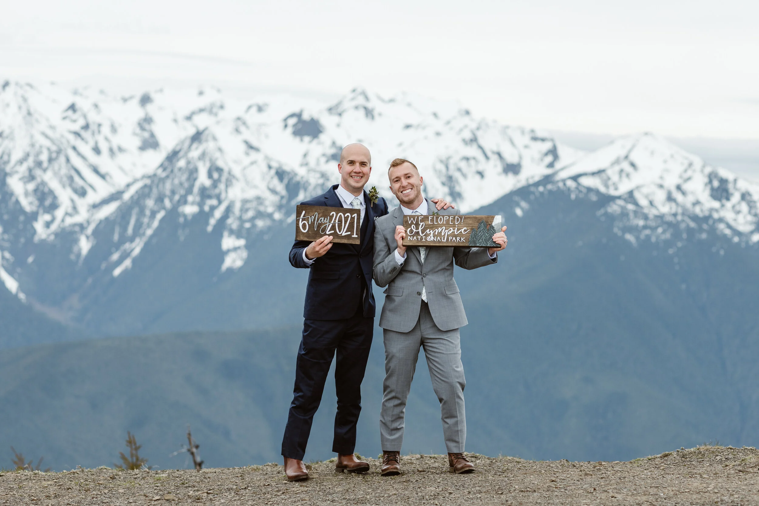 Hurricane Ridge Hiking Elopement