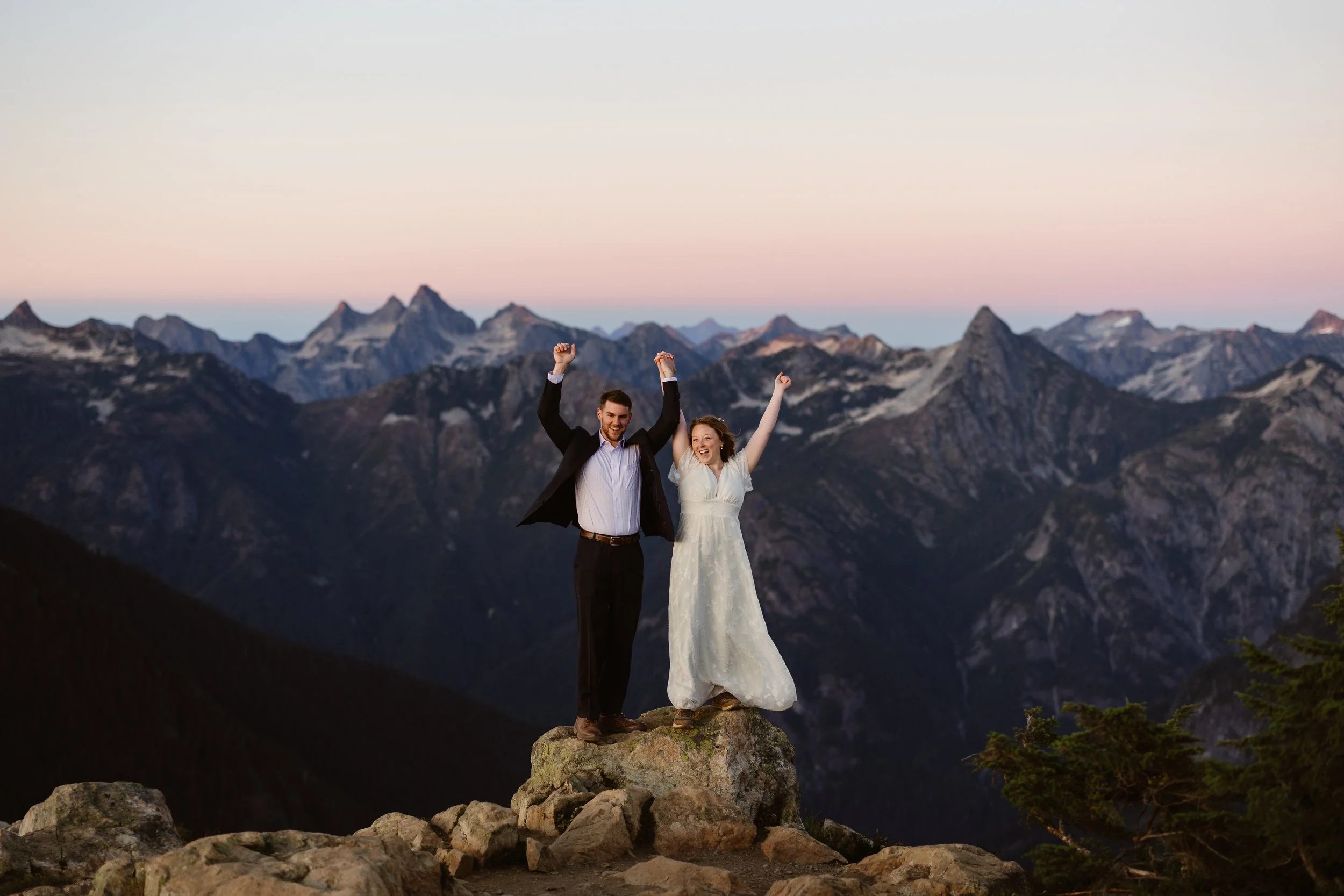 North Cascades Fire Lookout Elopement