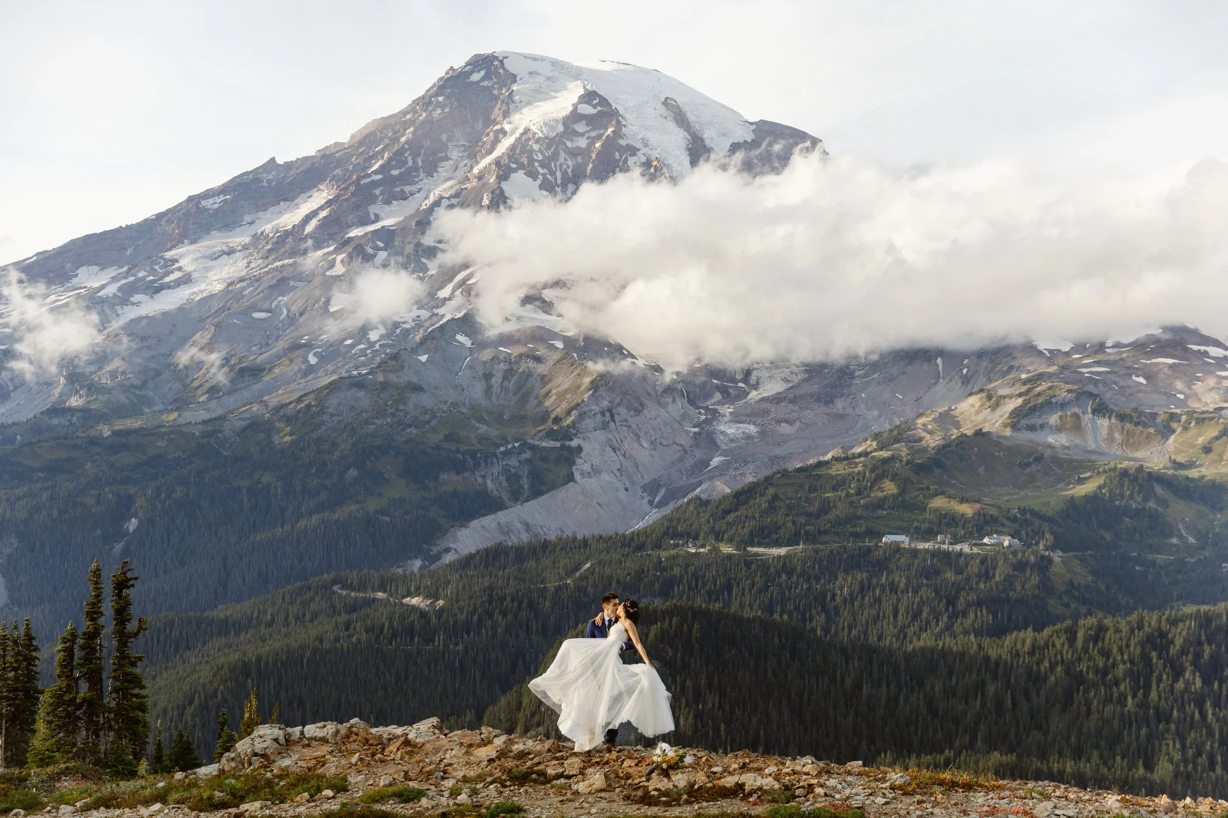 Mt. Rainier National Park Elopement