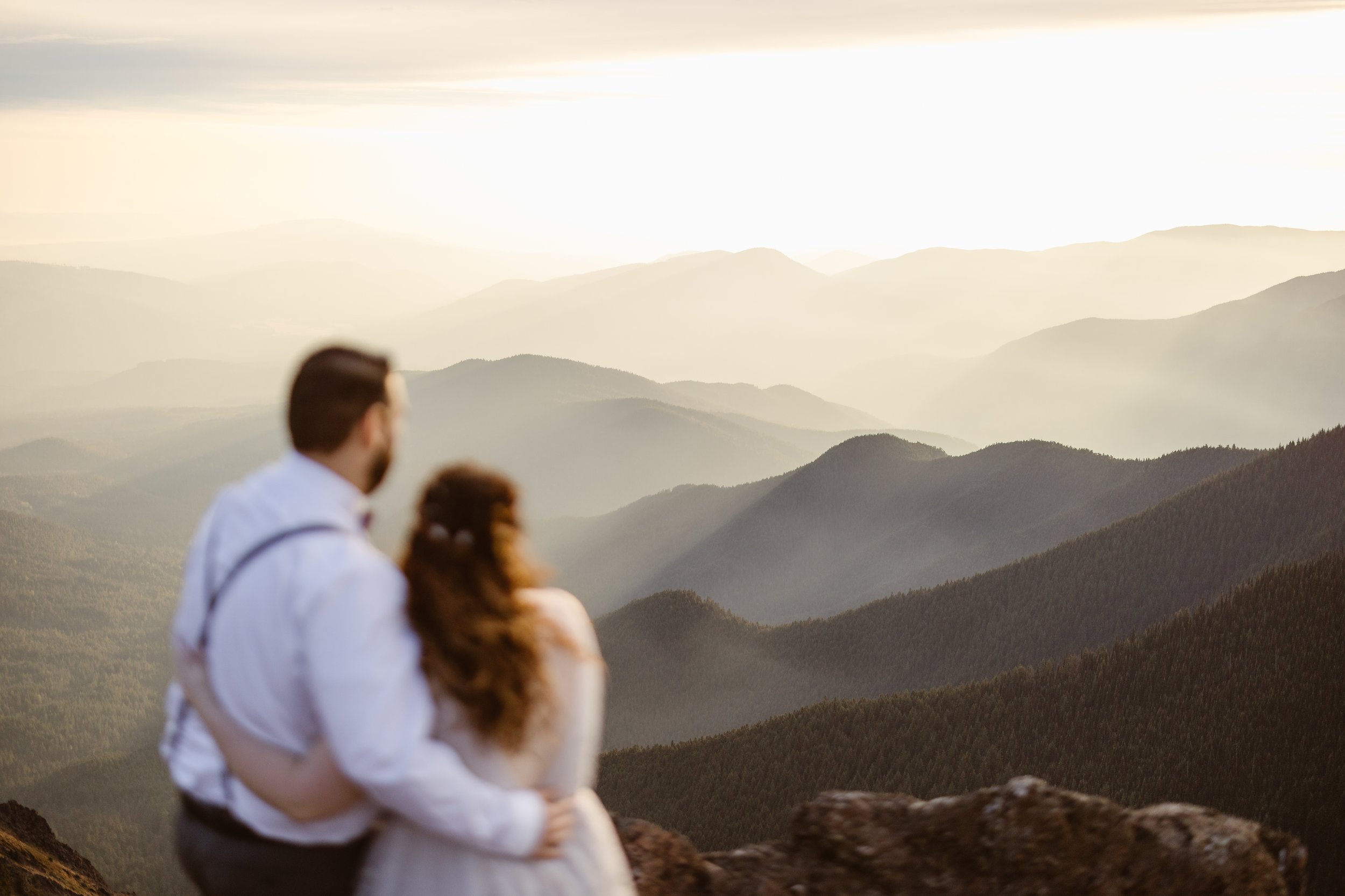 Olympic National Park Sunrise and Sunset Elopement