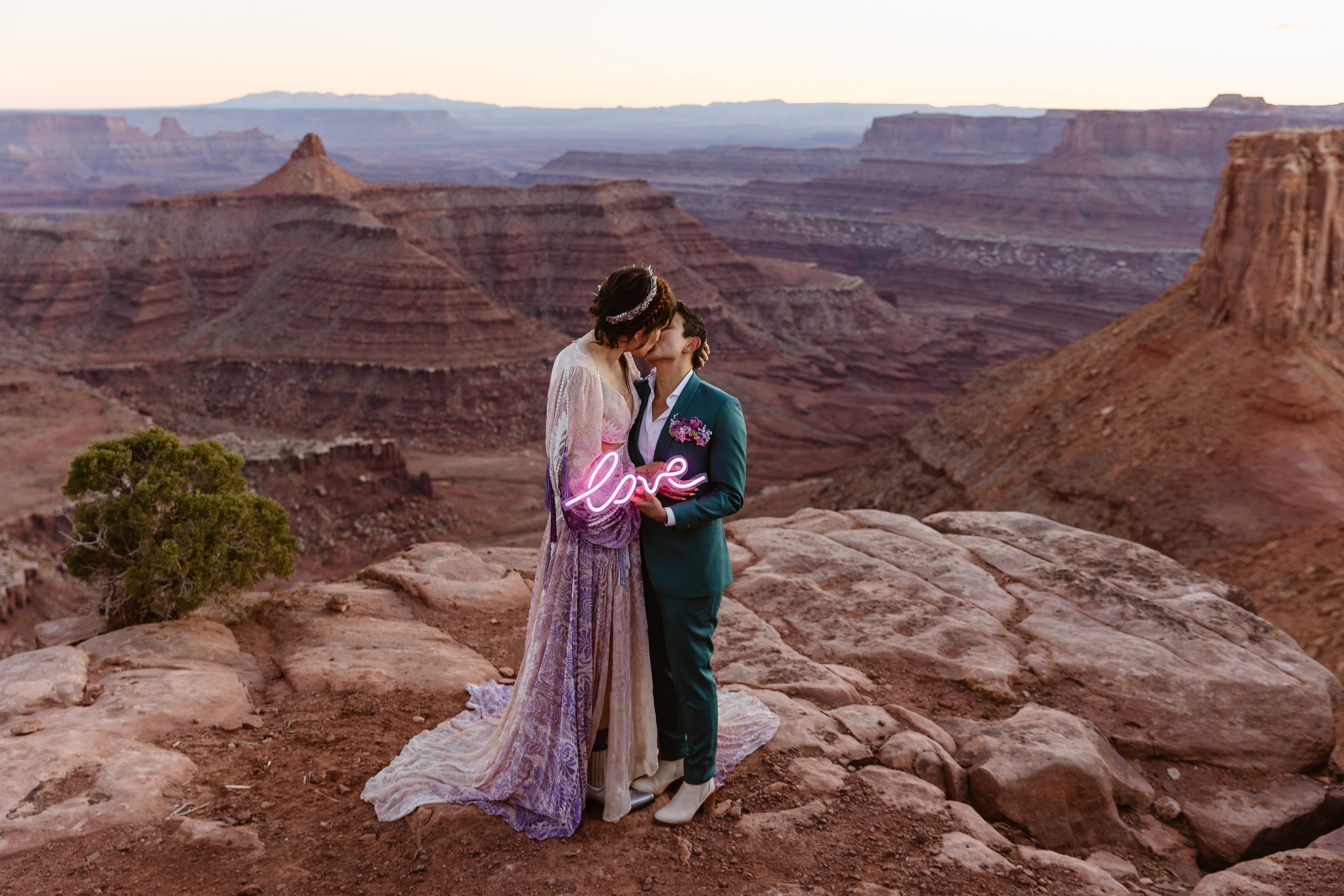 Moab Cliffside Elopement