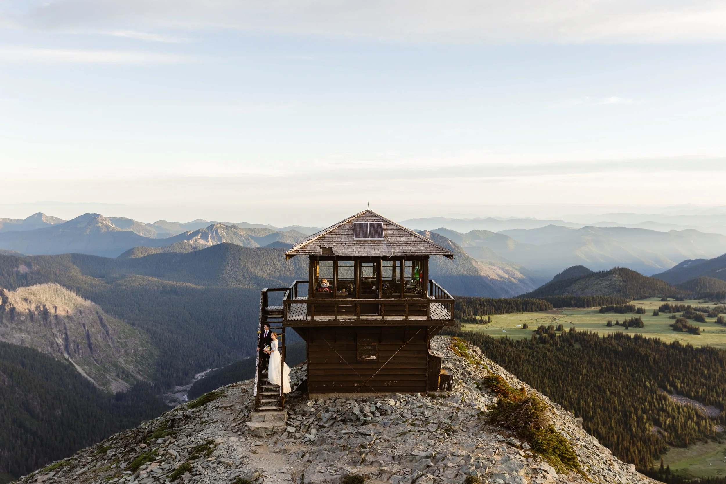 How To Elope at a Fire Lookout in Washington