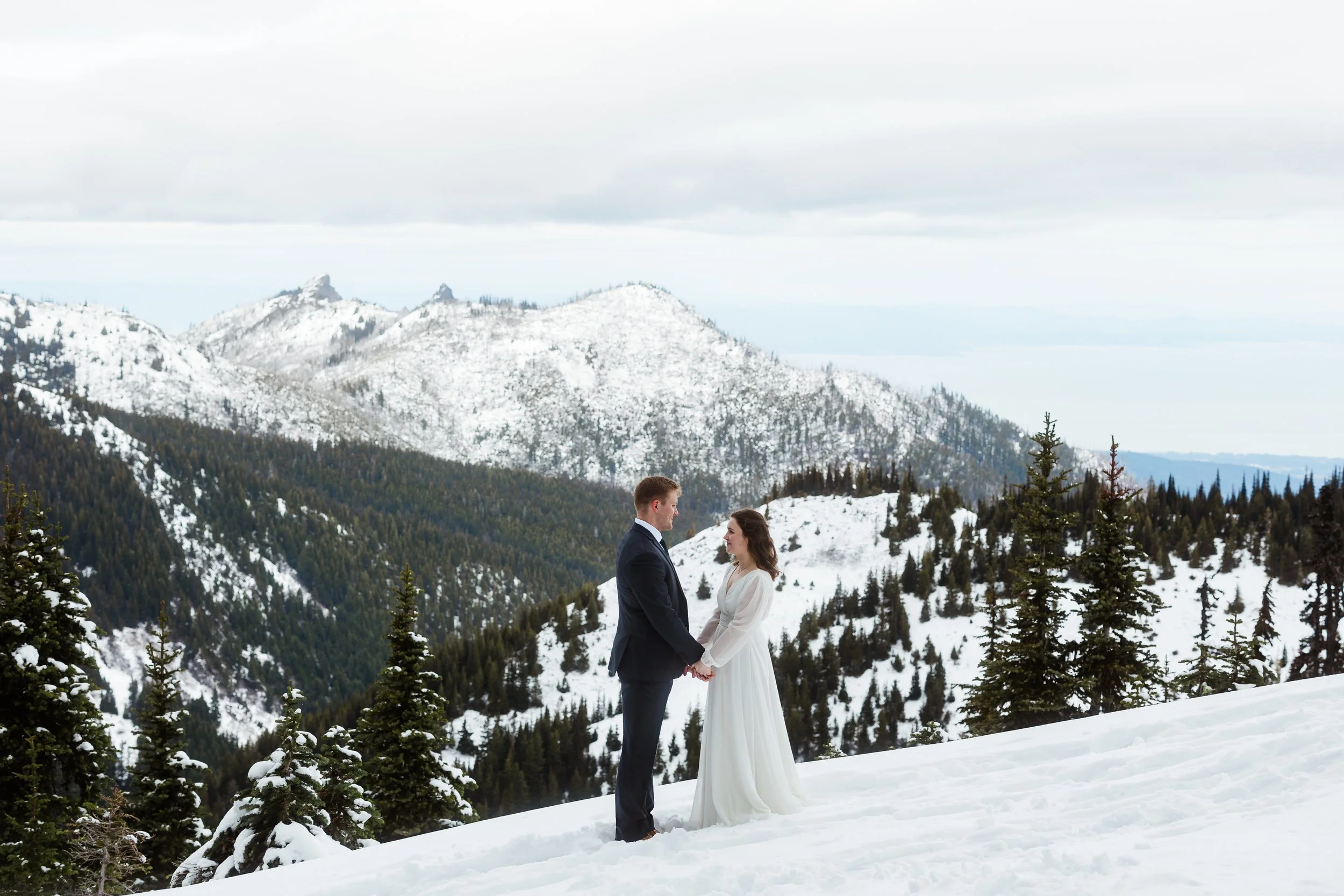 Winter Olympic National Park Elopement
