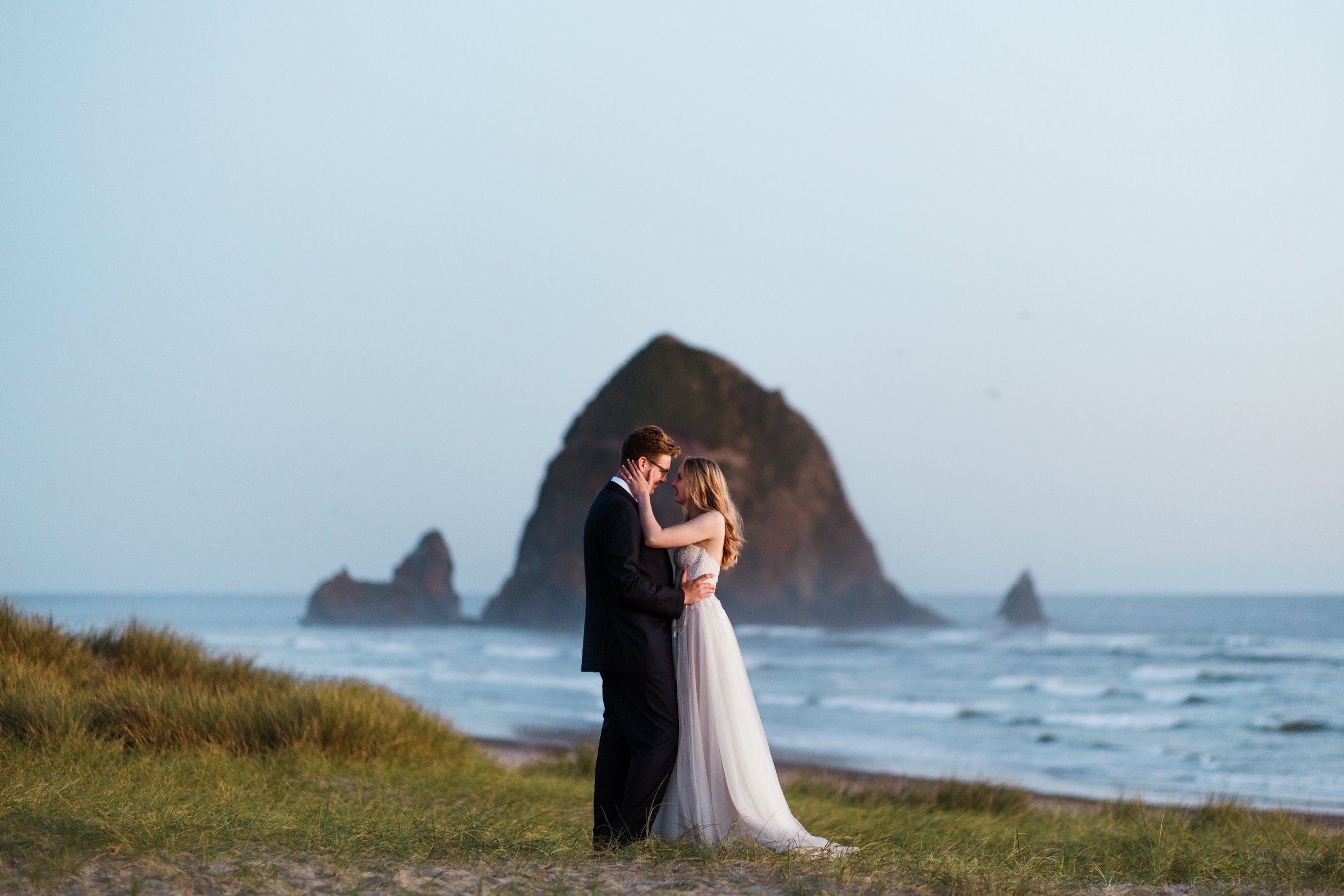Sunset Cannon Beach Elopement