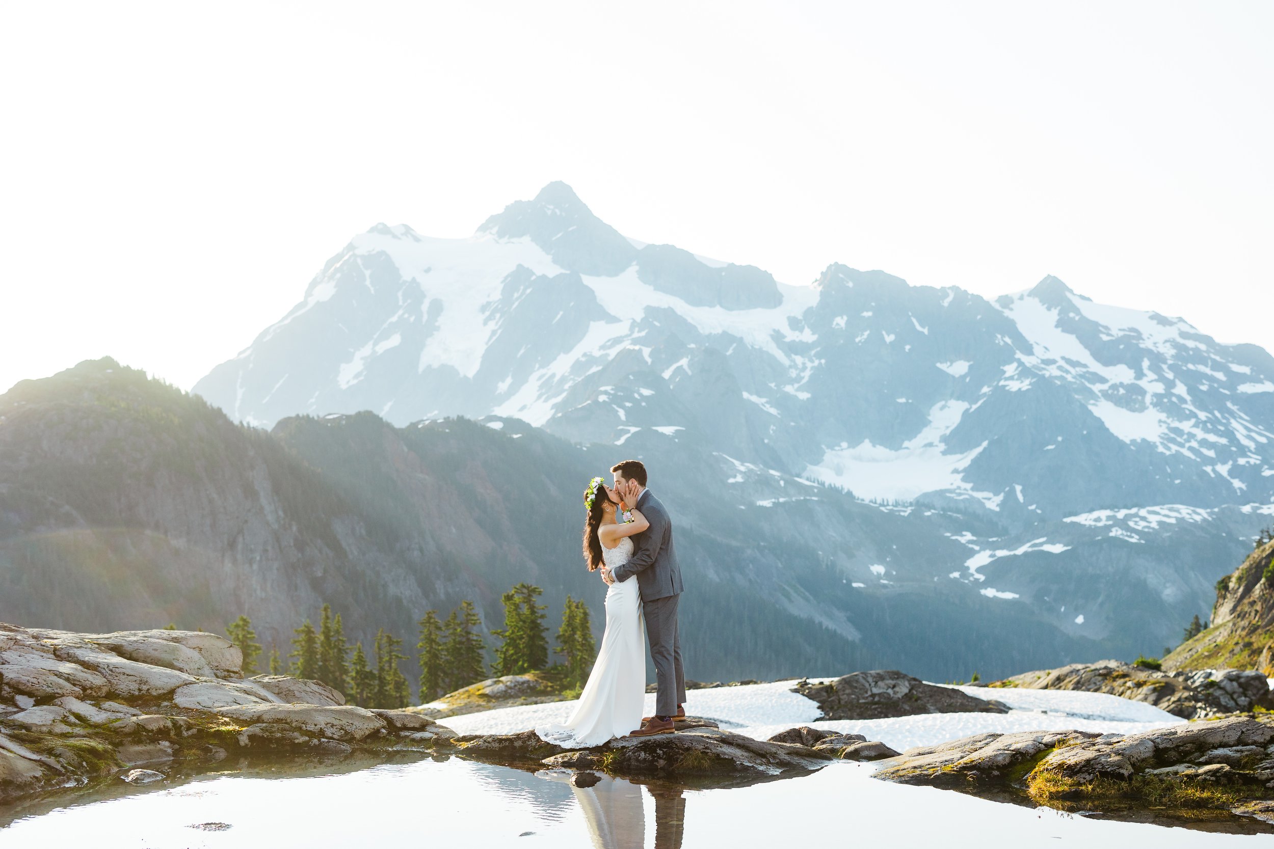 Artist Point Elopement at Sunrise