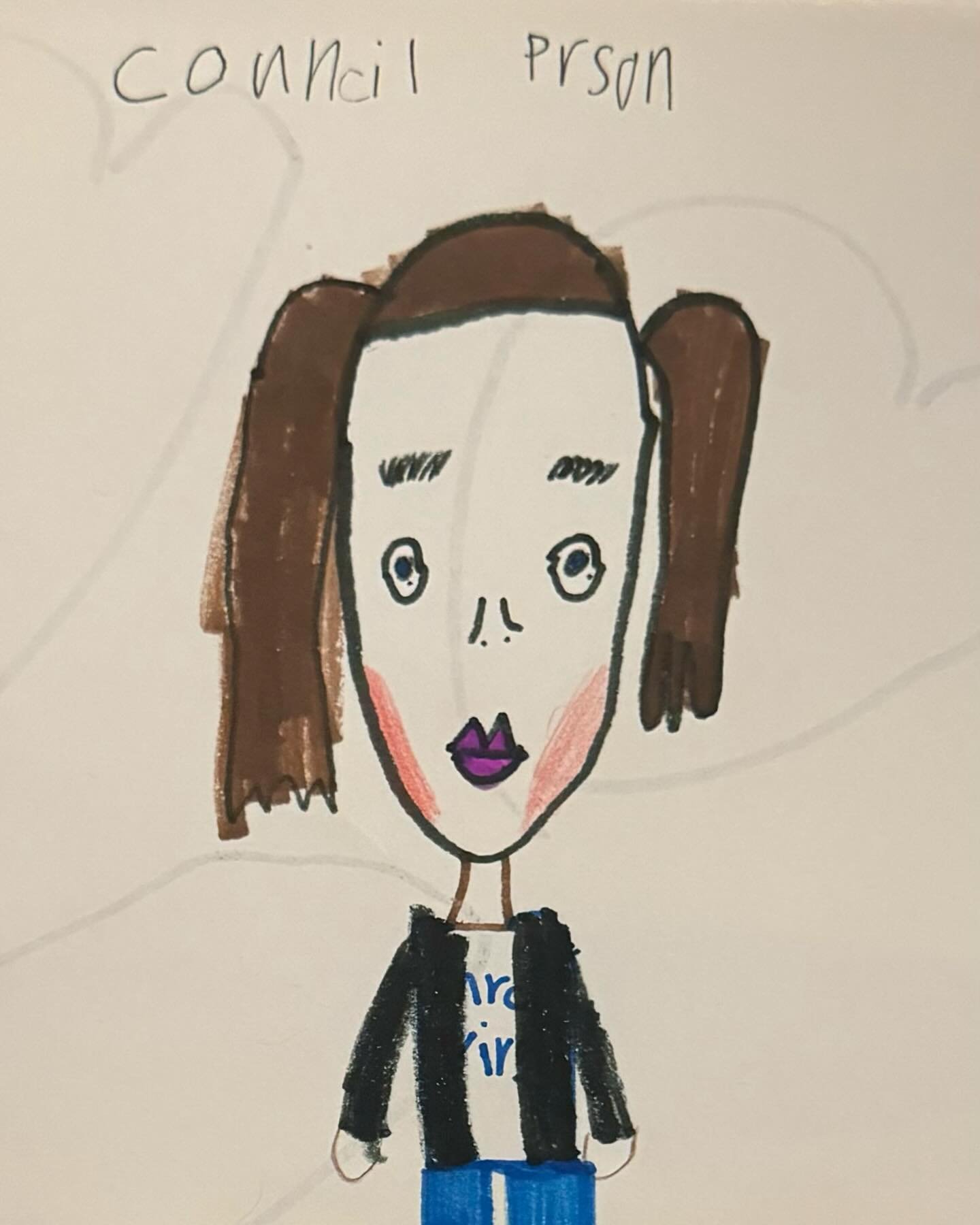 Artwork from my Veda ❤️❤️❤️

A good luck present from my littlest campaign staff member ahead of the big day tomorrow! #Vote4Virgo