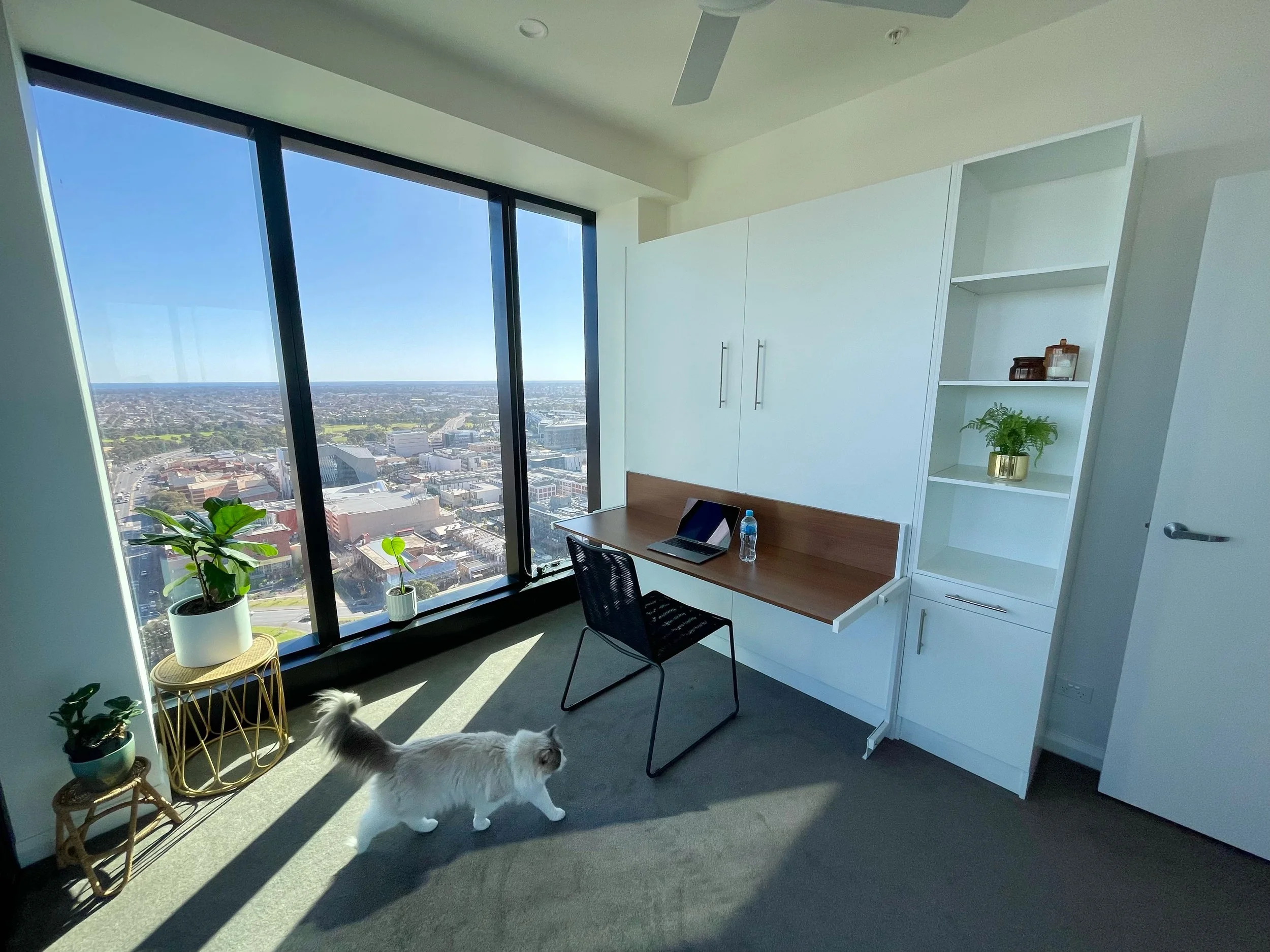 Murphy Alpha bed apartment with cabinet AB-6