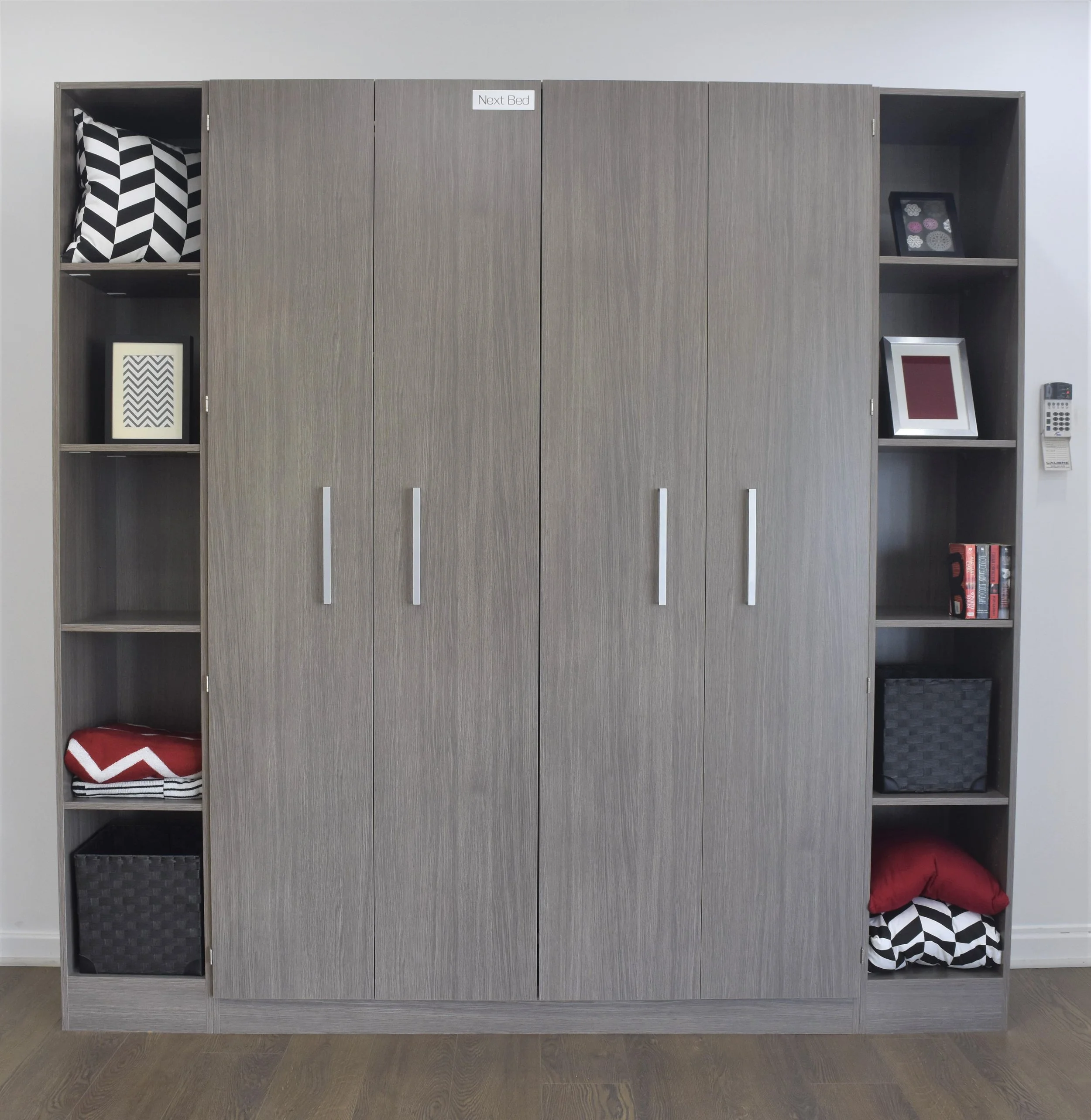 Next bed with bookcase storage NB-1